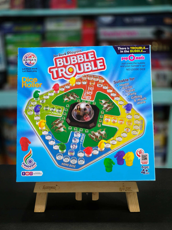 Ratna's Bubble Trouble Game for Kids to Improve Strategic Skills - KtoY