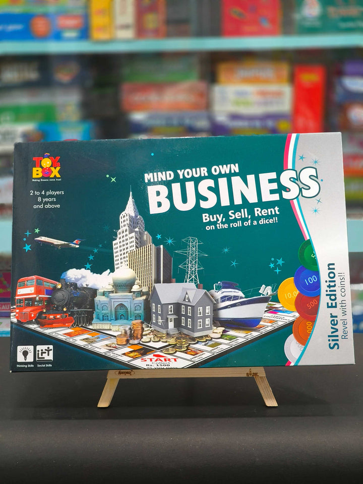 Toysbox Mind Your Own Buisness (Silver - Coin) Ages 8 & Above - KtoY