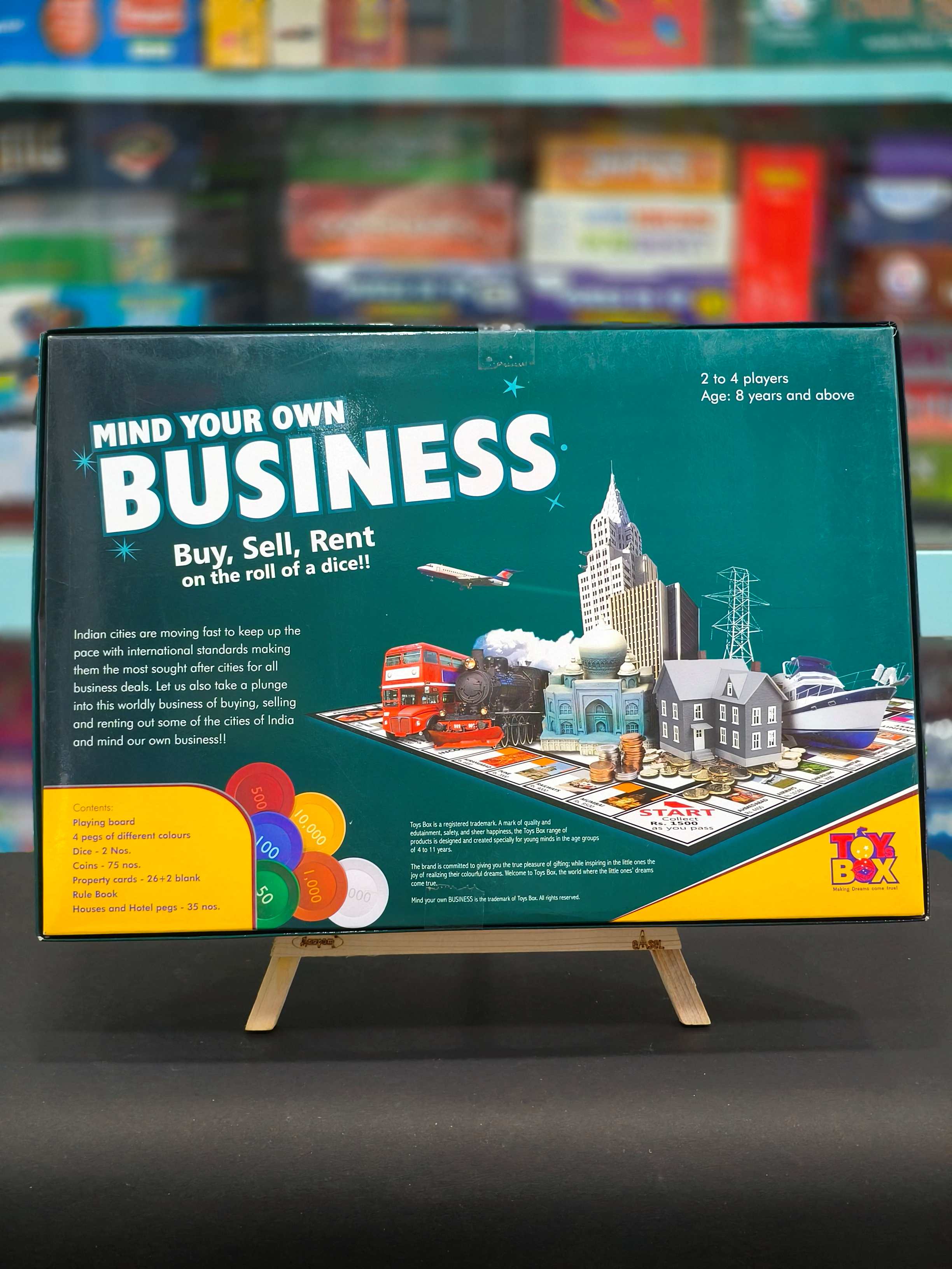 Toysbox Mind Your Own Buisness (Silver - Coin) Ages 8 & Above - KtoY