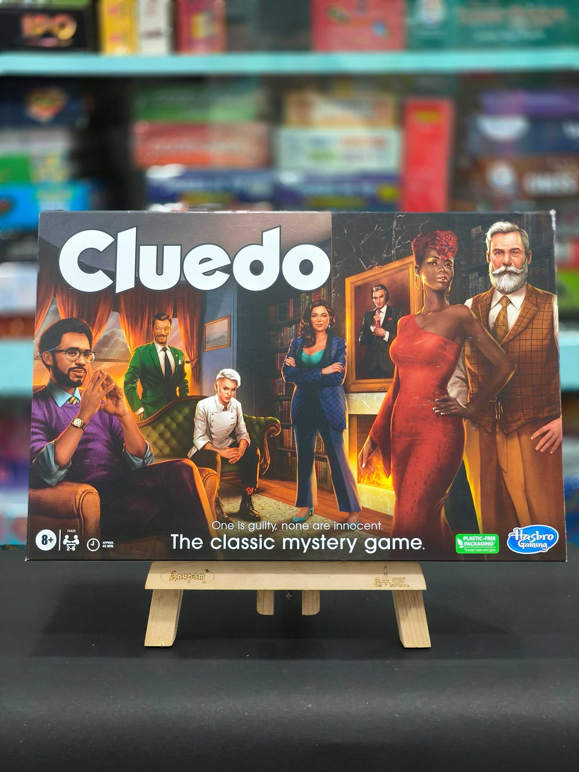 Hasbro Gaming, Cluedo Board Game, Reimagined Clue Game for 2-6 Players, Mystery Games, Detective Games, Family Games for Kids and Adults, For Ages 8 & Up - KtoY