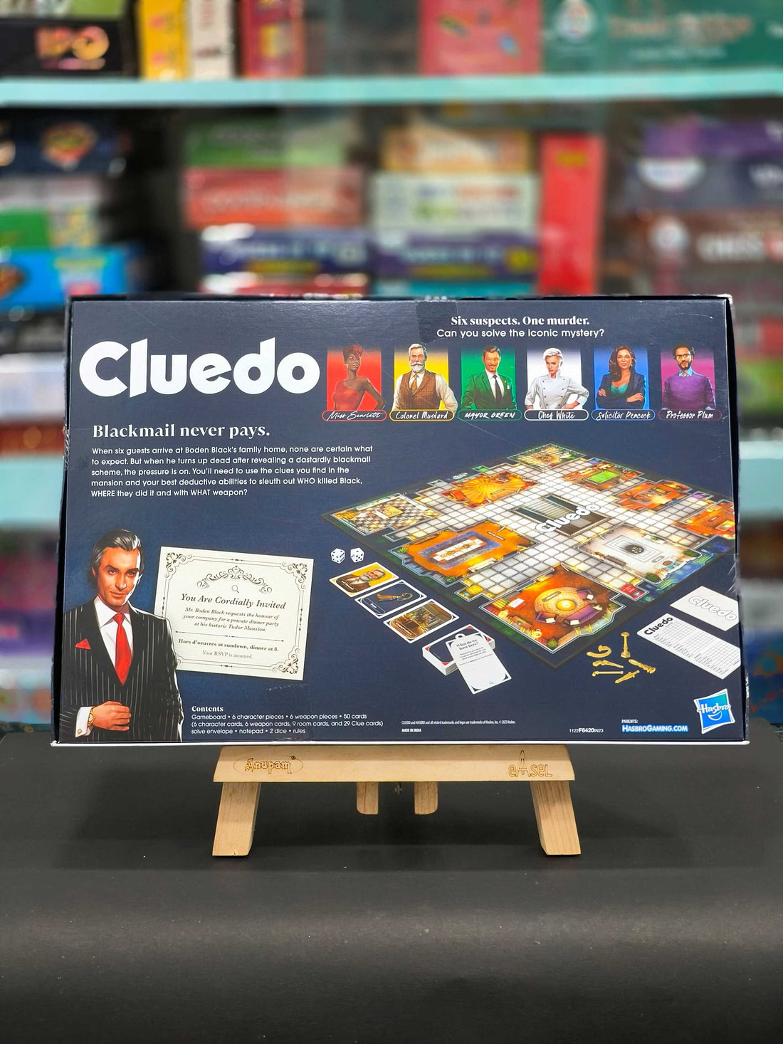 Hasbro Gaming, Cluedo Board Game, Reimagined Clue Game for 2-6 Players, Mystery Games, Detective Games, Family Games for Kids and Adults, For Ages 8 & Up - KtoY