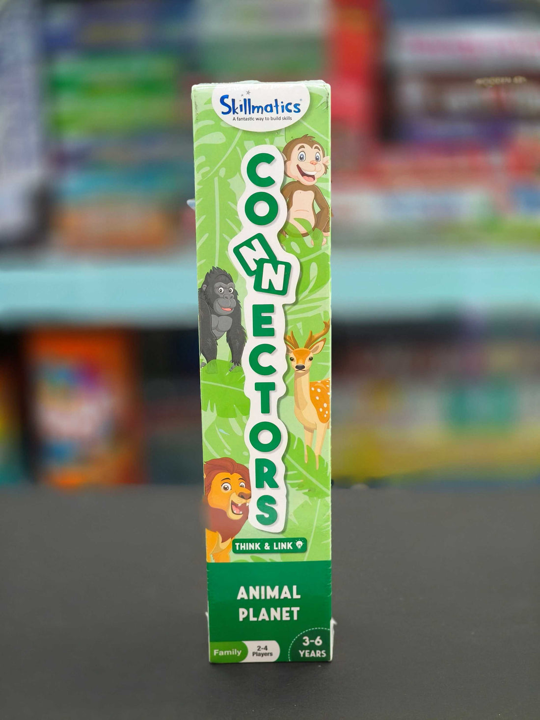 Skillmatics Educational Game - Connectors Animal Planet, Fun Learning Game of Connections, Strategy & Matching, Ages 3 to 6 - KtoY