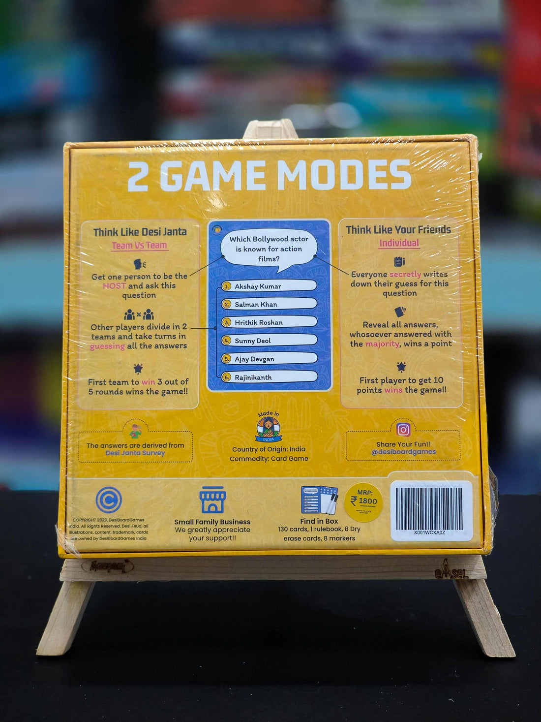 DESI BOARD GAMES Desi Feud Party Game For Adults & Family - KtoY