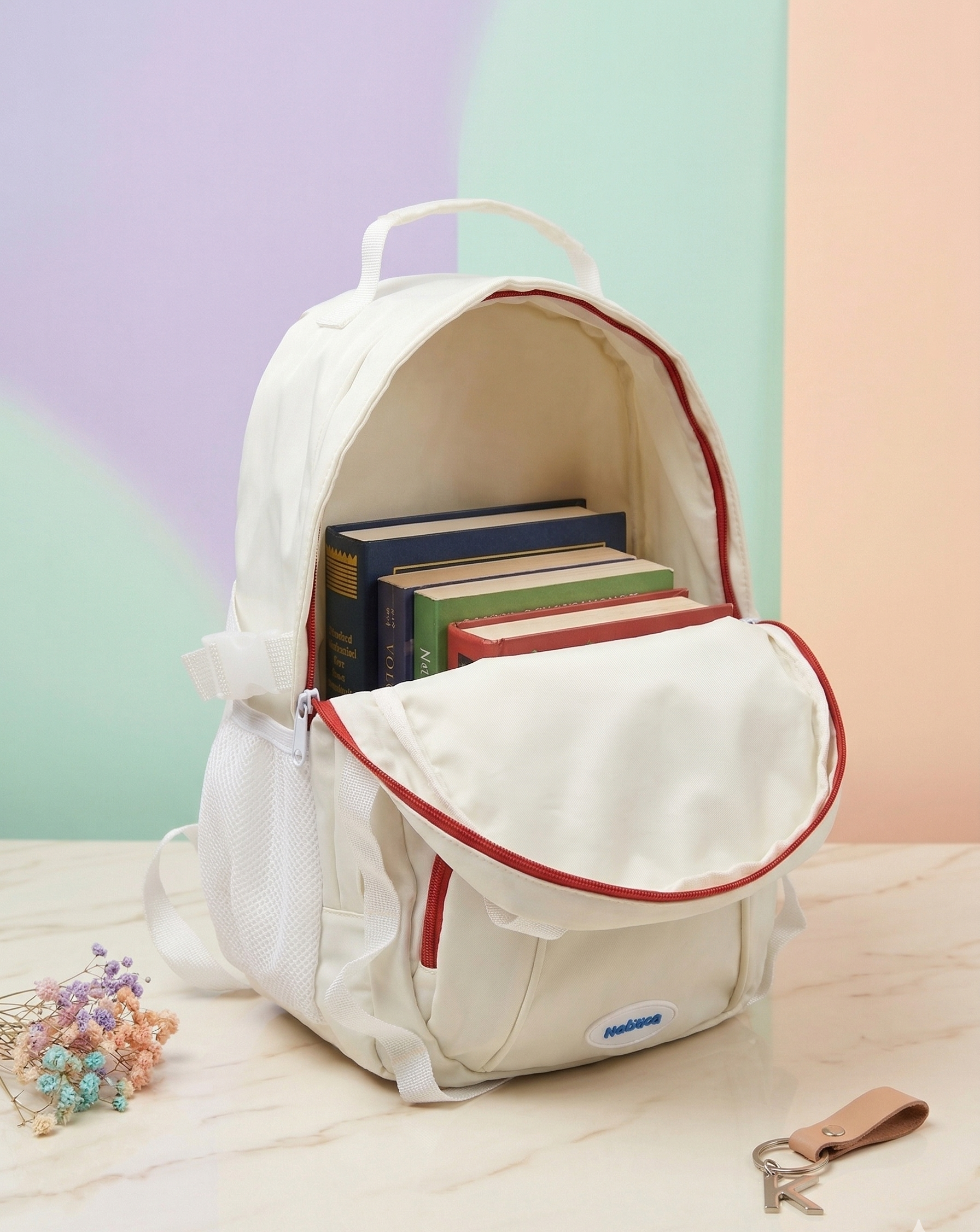 Backpack for School & College | Stylish Lightweight Travel Laptop Bag with Multiple Compartments & Bottle Pocket | Durable Unisex Backpack for Boys & Girls