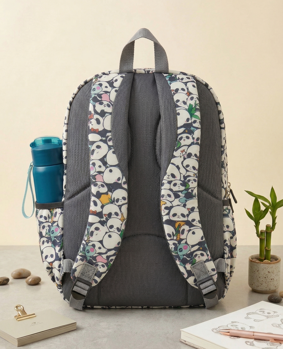 Stylish Pattern Backpack for Kids & Teen Girls | 14" Lightweight Water Resistant School Bag with Laptop Sleeve | Spacious Casual Travel & Tuition Bag