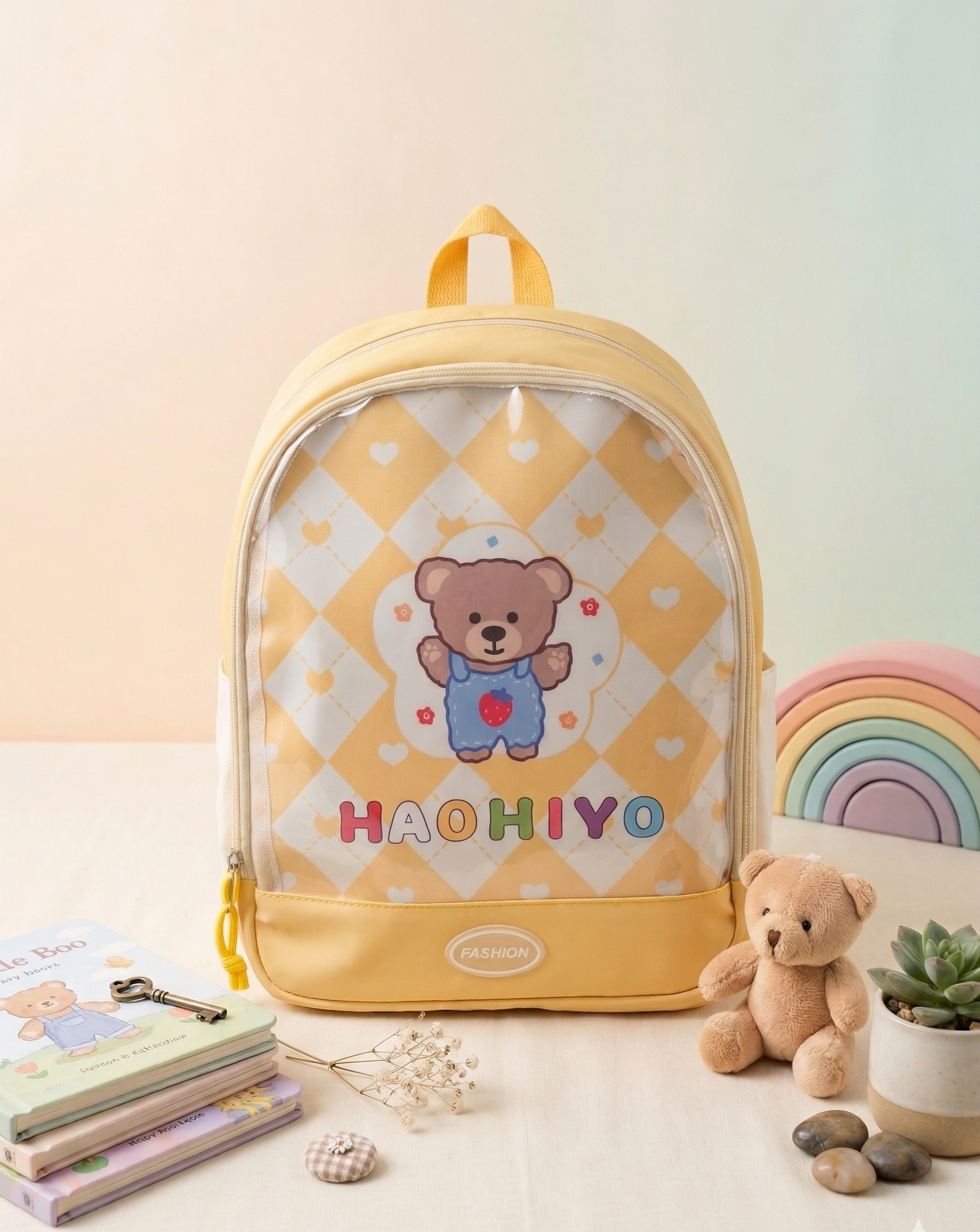 28 Litre Japanese Korean Style School Bag Water-Resistant Laptop & Travel Backpack - Unisex Large 16 Inches Multipurpose Student Backpack for Boys & Girls, Men & Women