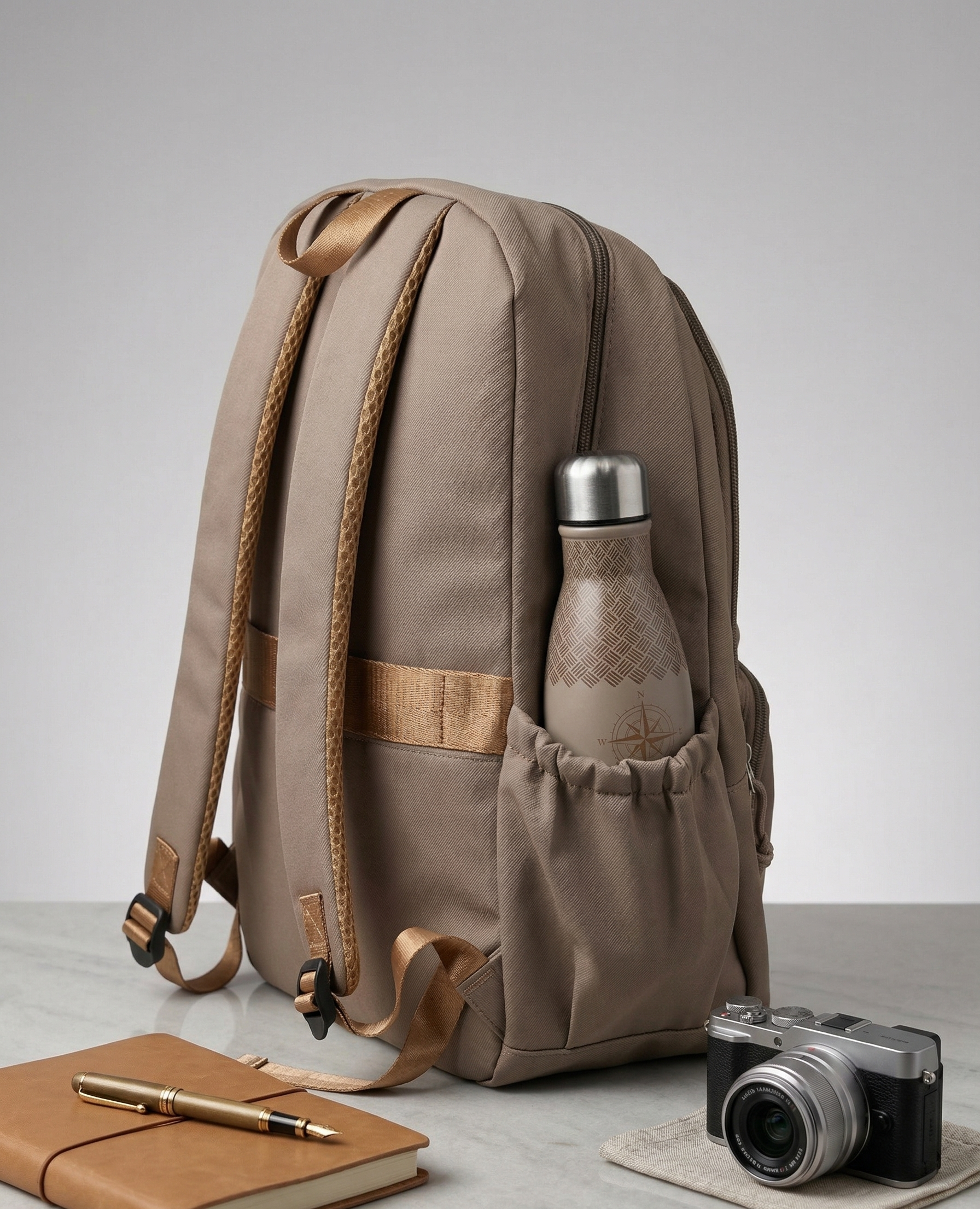 Large Capacity Bag for School and College Students | Stylish Backpack for Middle School Students and Ahead | Multiple Pockets | Lightweight Travel & College Bag