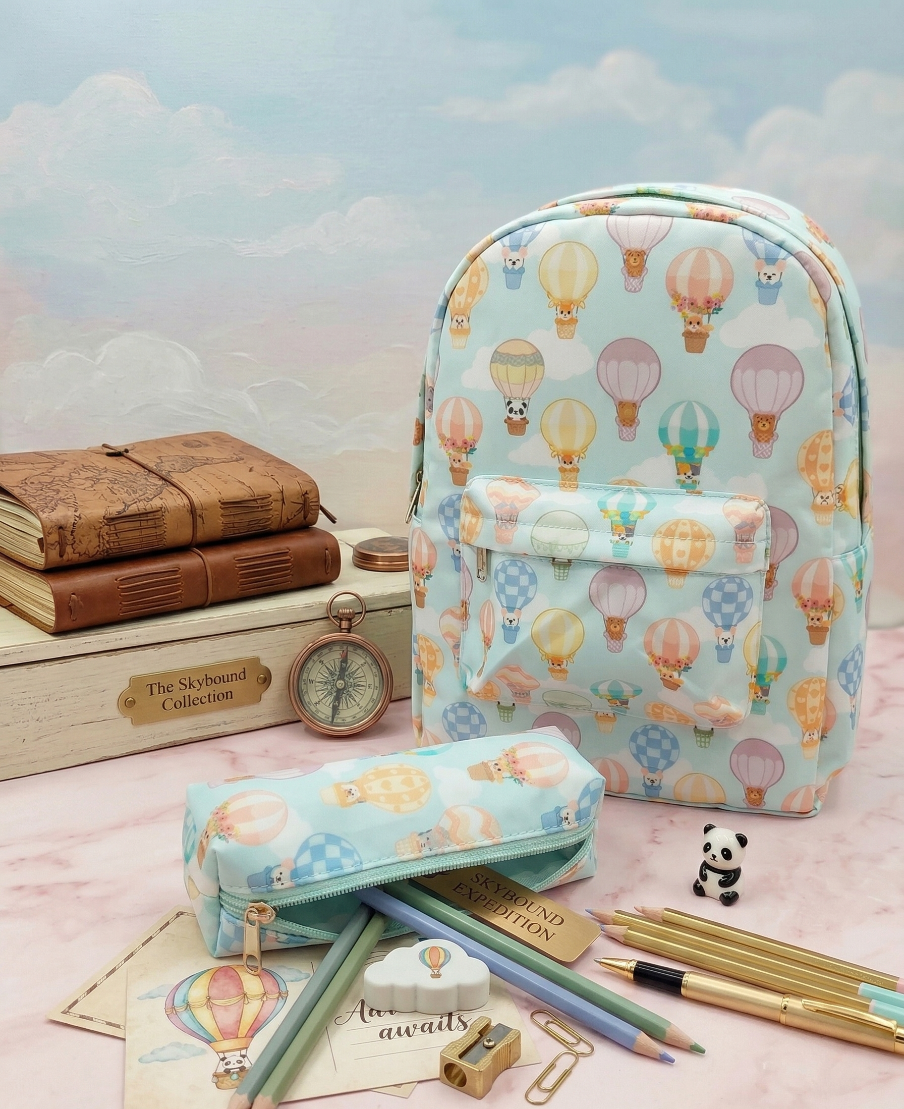 Stylish Printed Backpack for Girls and Kids | Multipurpose | Print Travelling Bag for School and College Use | Backpack with Bottle Compartment and Mini Front Pocket | Tuition Bag | Day Bagpacker