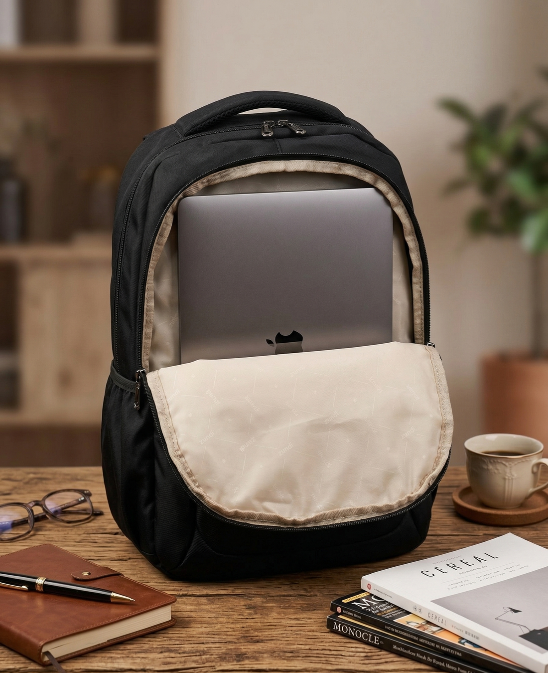 Premium Backpack for School Student | Double Shoulder Bag with Cute Bear Removable Pouch | Clear Pocket | Large Capacity Dopamine Colors Daypack