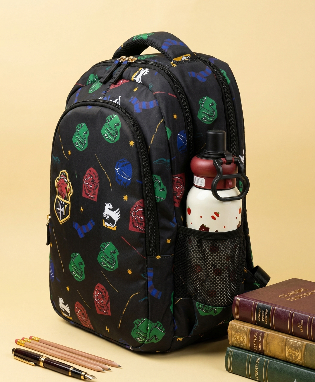 15" School Bag for Boy Girl, Kids School Bag | Travel Backpack for Girl Boy, Kids | Ideal for Children | Water Resistant