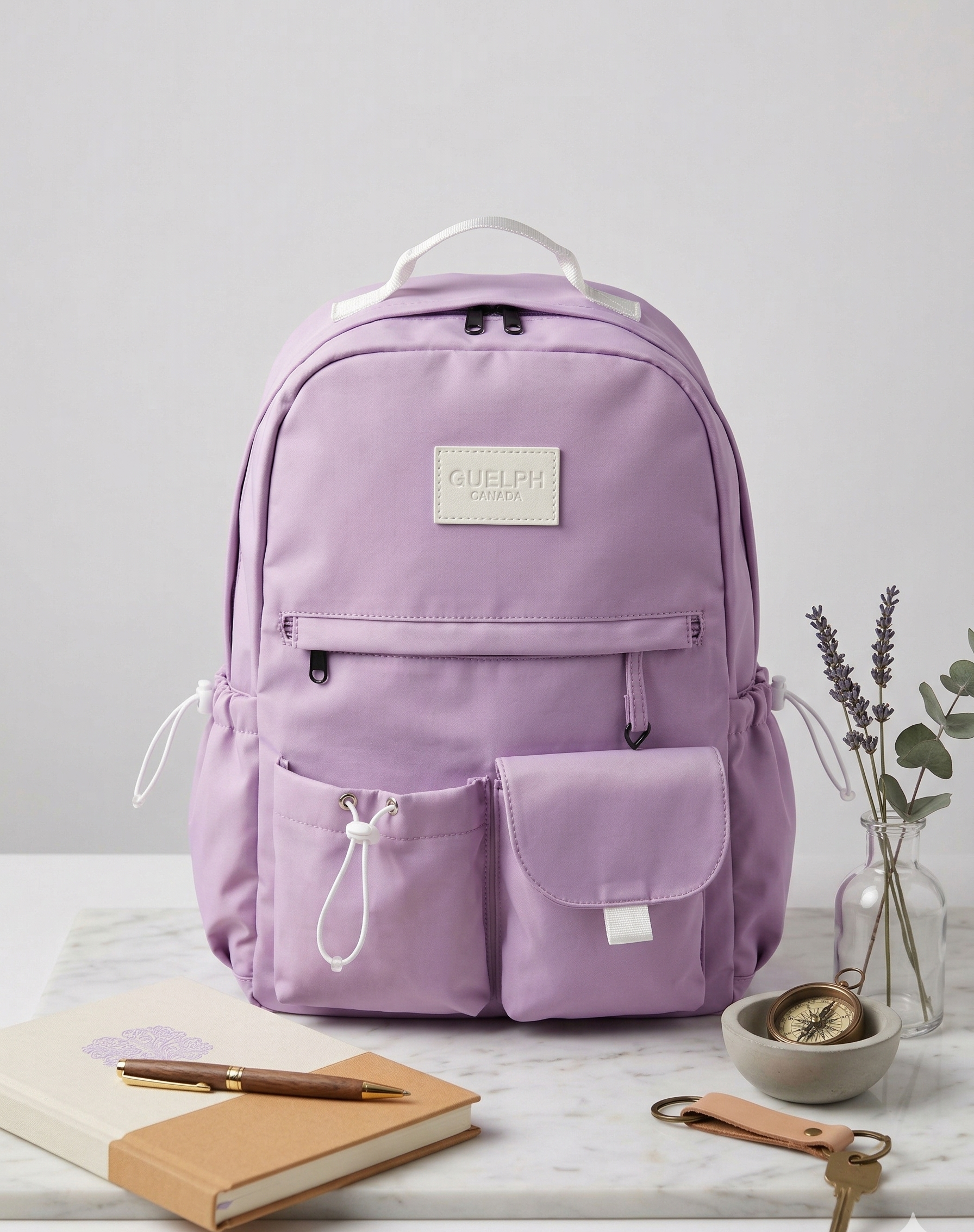 Casual Backpack for School and College Students |16" 26 Ltr Backpack with Laptop Compartment | Two Compartments Bag with Padded Shoulders | Best for Books, Stationery, Lunch Box & Essentials | Day Bagpack