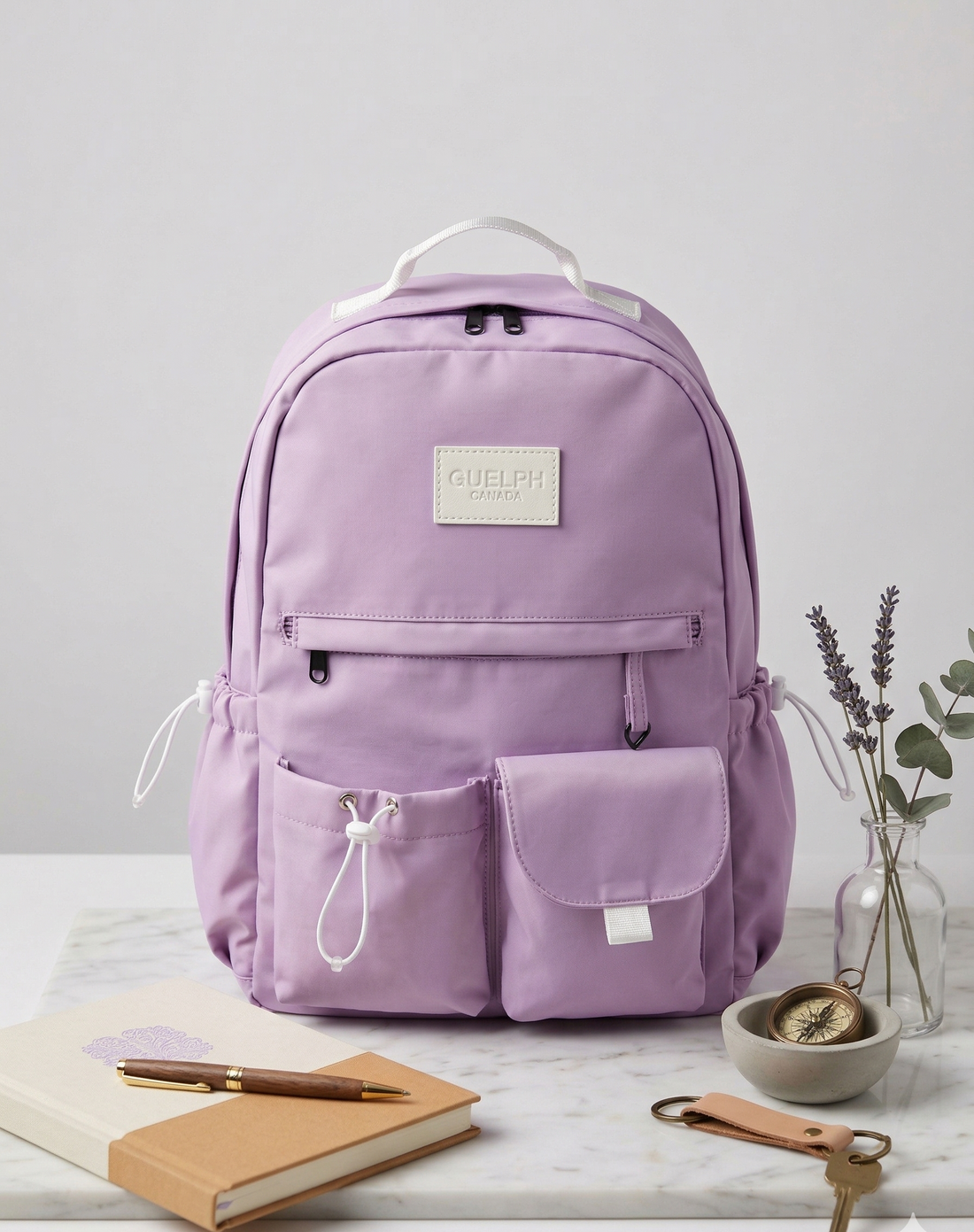Casual Backpack for School and College Students |16" 26 Ltr Backpack with Laptop Compartment | Two Compartments Bag with Padded Shoulders | Best for Books, Stationery, Lunch Box & Essentials | Day Bagpack