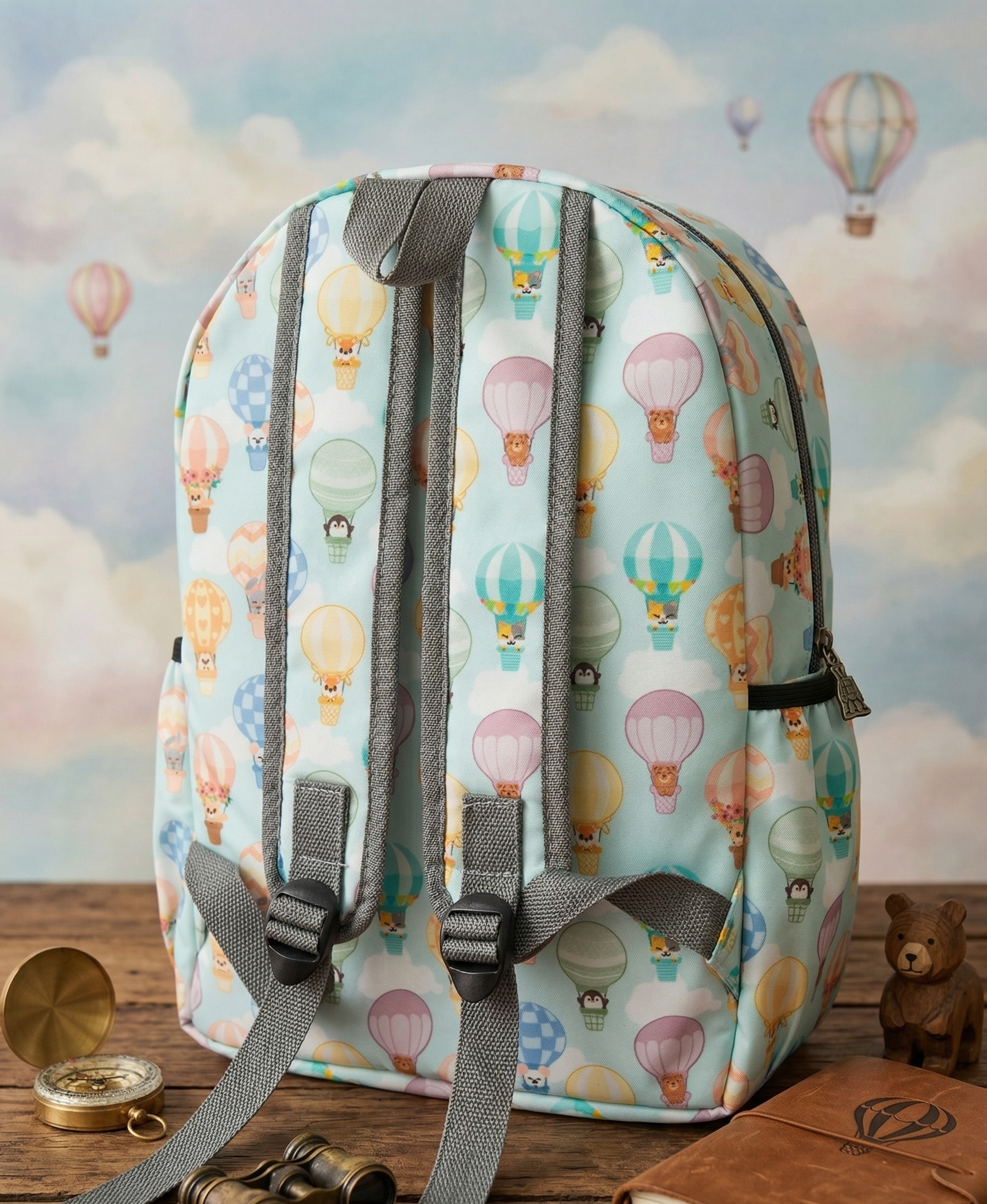Stylish Printed Backpack for Girls and Kids | Multipurpose | Print Travelling Bag for School and College Use | Backpack with Bottle Compartment and Mini Front Pocket | Tuition Bag | Day Bagpacker