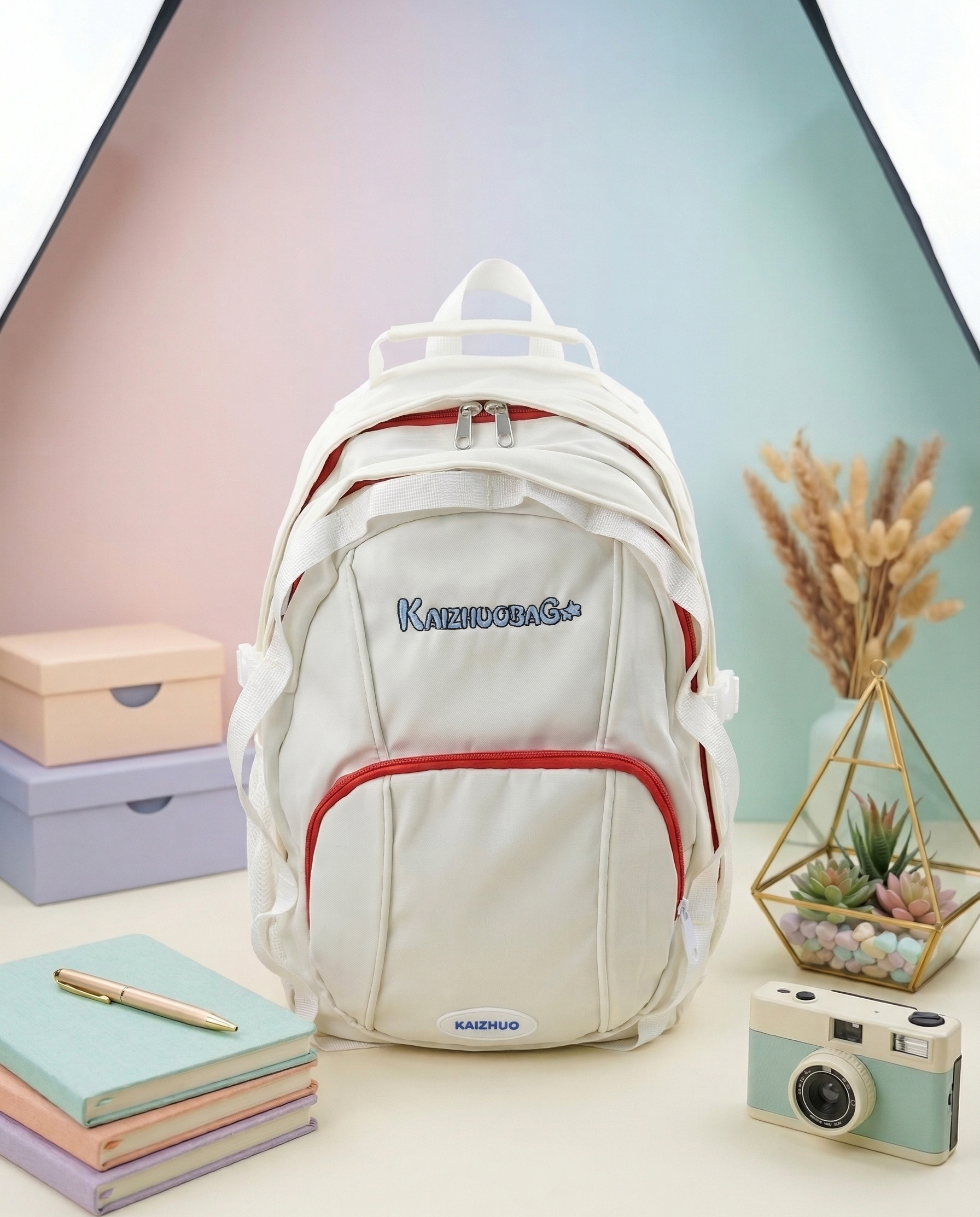 Backpack for School & College | Stylish Lightweight Travel Laptop Bag with Multiple Compartments & Bottle Pocket | Durable Unisex Backpack for Boys & Girls