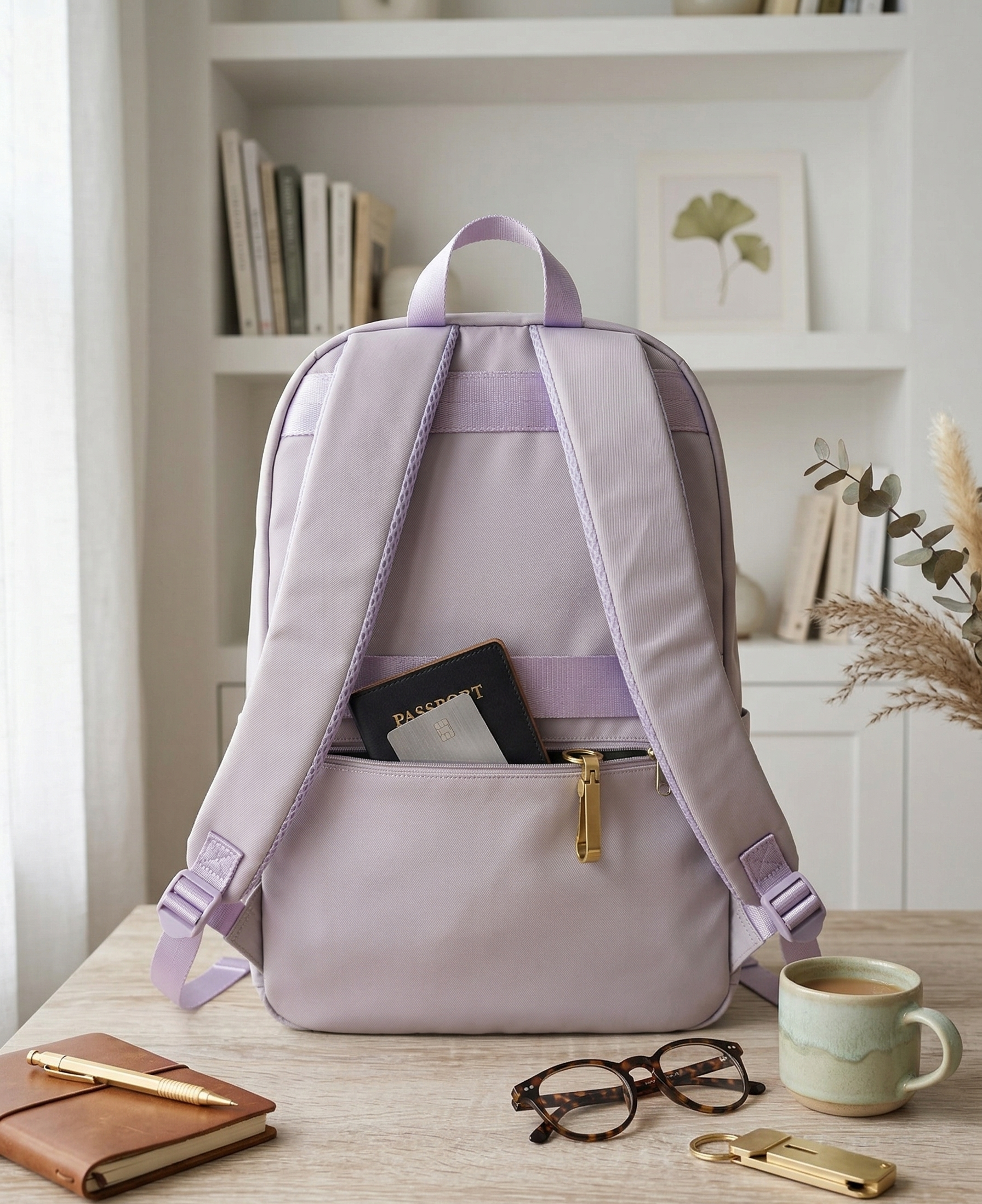 School Backpack | Book Bag for School / College | Double Layer Backpack | Waterproof Travel Bag with Trolley Sleeve, Padded Shoulder Strap Design | Casual Fashion for School ,College and Travel