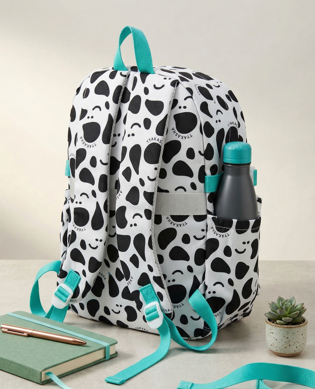 16" Korean Style Backpack for School and College Students | Large Capacity Water-Resistant School, College & Office Bag | Fits 17 Inch Laptop | Lightweight Travel Backpack for Kids