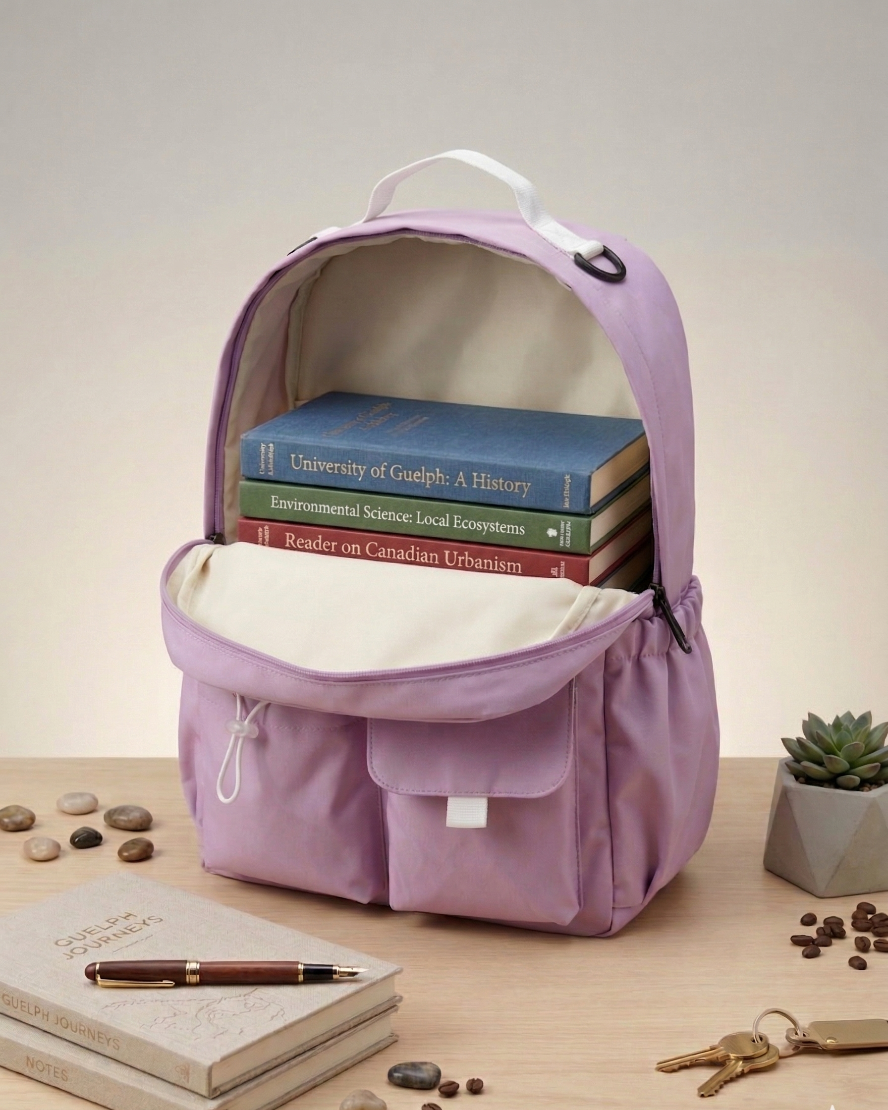 Casual Backpack for School and College Students |16" 26 Ltr Backpack with Laptop Compartment | Two Compartments Bag with Padded Shoulders | Best for Books, Stationery, Lunch Box & Essentials | Day Bagpack