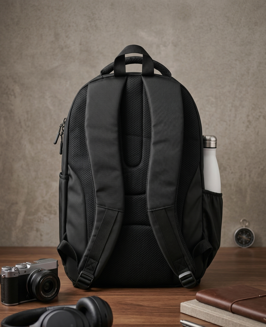 Premium Backpack for School Student | Double Shoulder Bag with Cute Bear Removable Pouch | Clear Pocket | Large Capacity Dopamine Colors Daypack