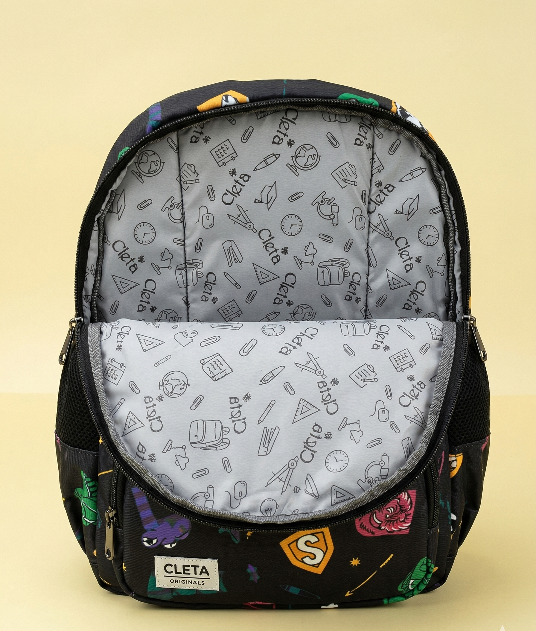 15" School Bag for Boy Girl, Kids School Bag | Travel Backpack for Girl Boy, Kids | Ideal for Children | Water Resistant