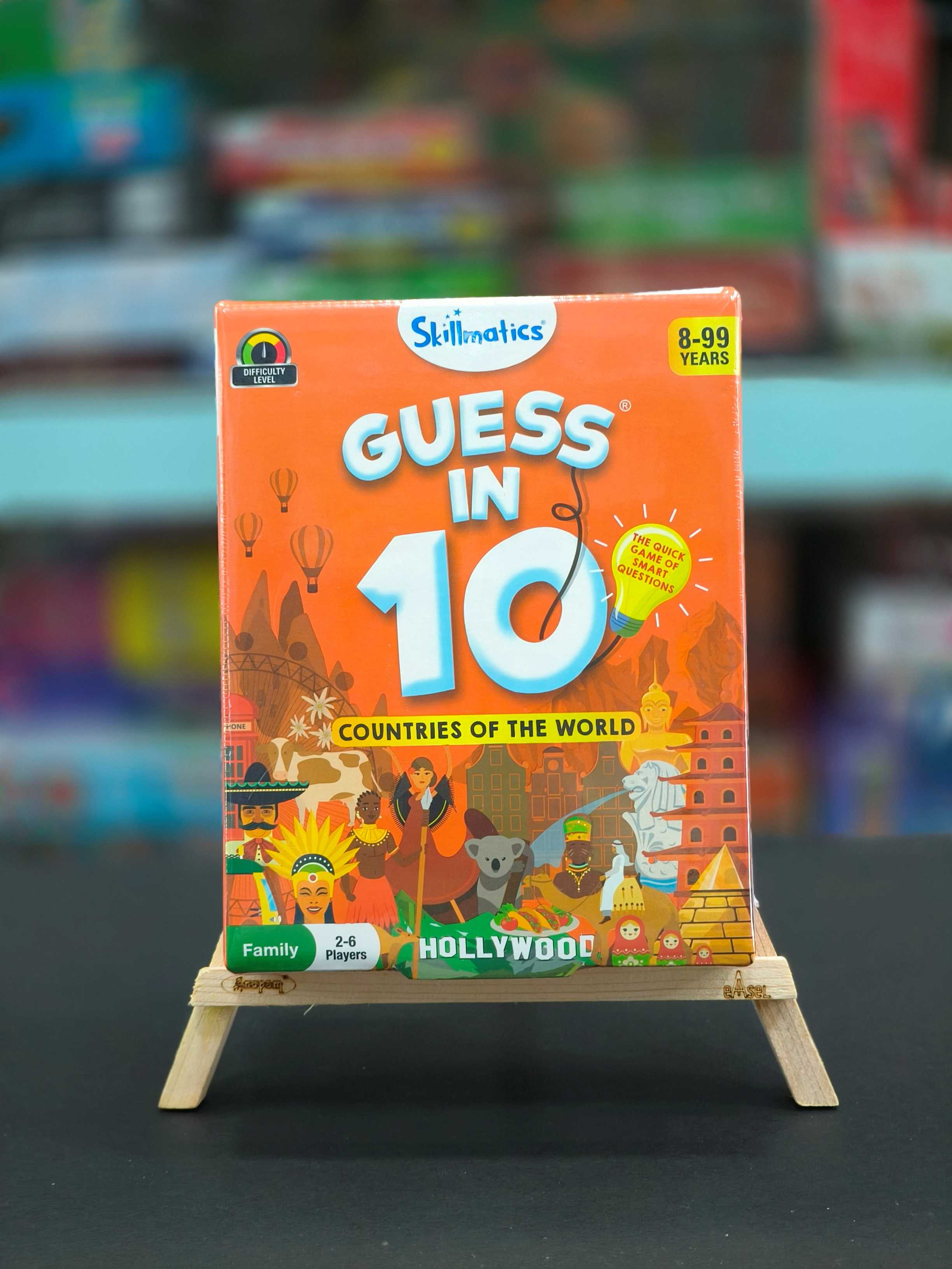 Skillmatics Card Game - Guess in 10 Countries of The World | Perfect for Boys, Girls, Kids, and Families Who Love Educational Toys | Travel Friendly | Gifts for Ages 8 & Above - KtoY