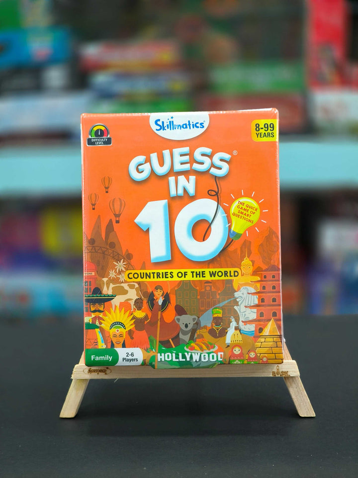 Skillmatics Card Game - Guess in 10 Countries of The World | Perfect for Boys, Girls, Kids, and Families Who Love Educational Toys | Travel Friendly | Gifts for Ages 8 & Above