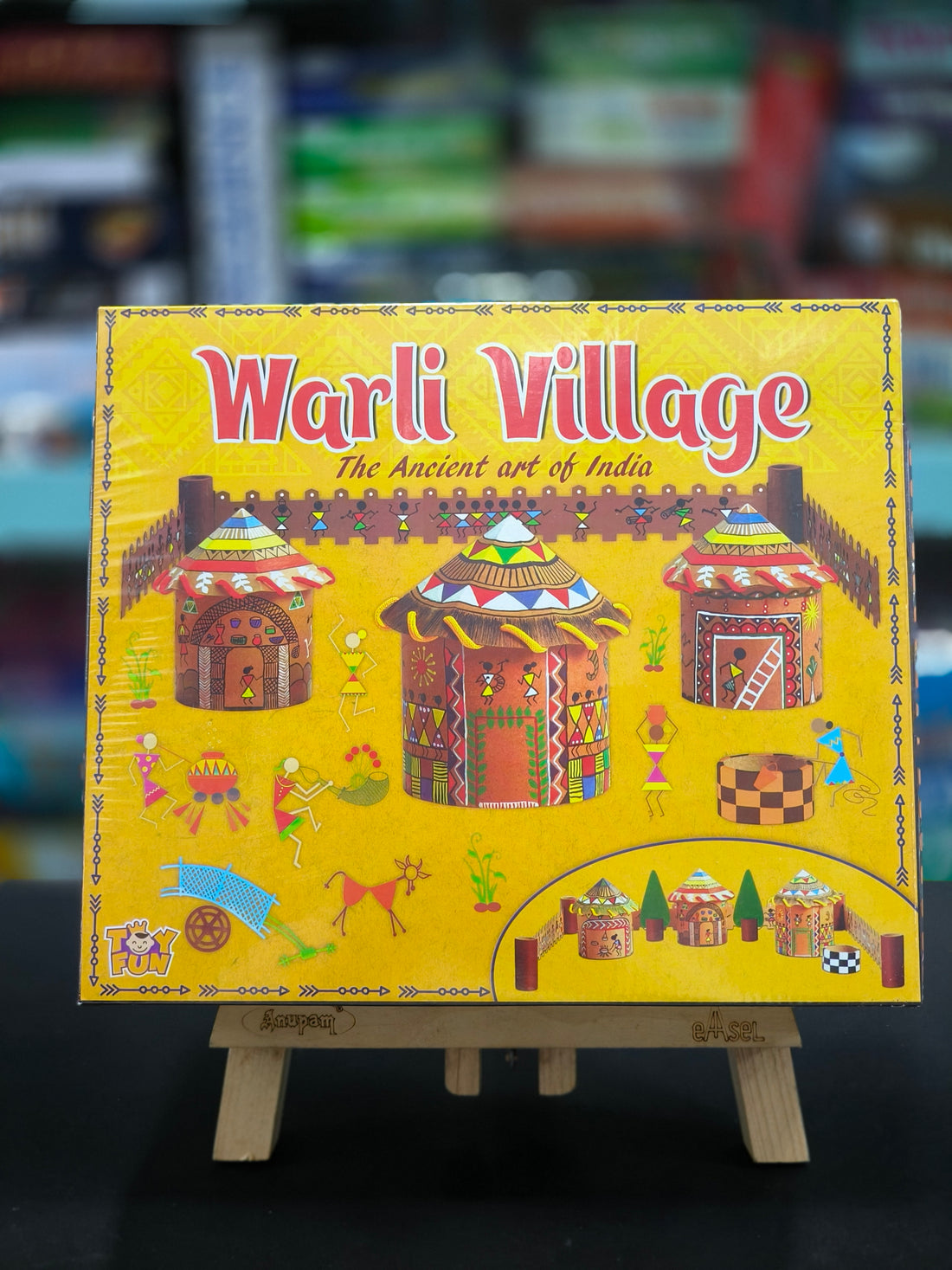 TOY FUN Warli Village Art and Craft DIY Kit Ancient Art of India | Hobby Kit | For Girls Age 8 Years and Above | Gift for Girls - KtoY