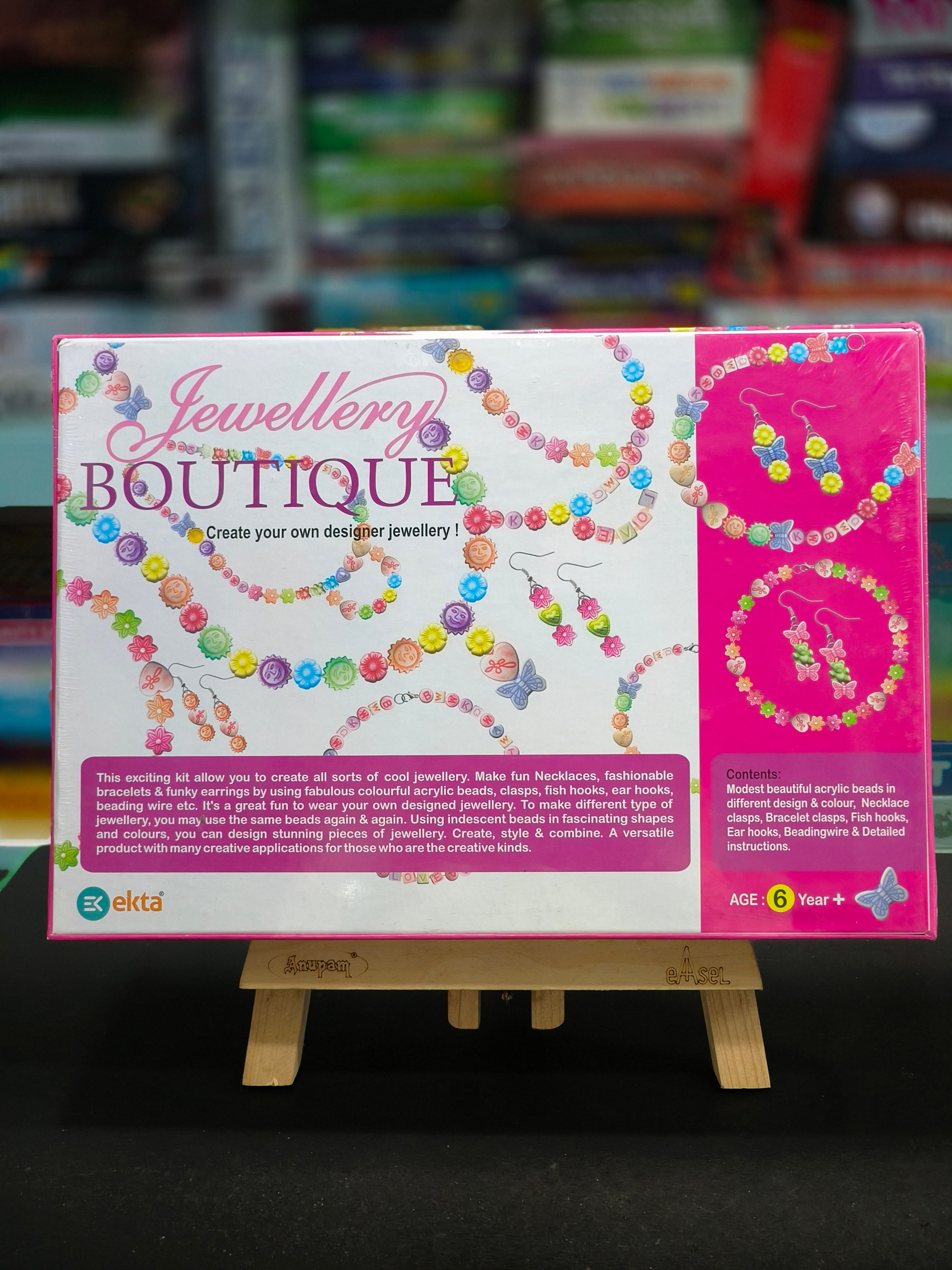 EKTA - Jewellery Boutique (Sr), Multi Color | Gift for Gilrs | Age 6 Years & Above - KtoY