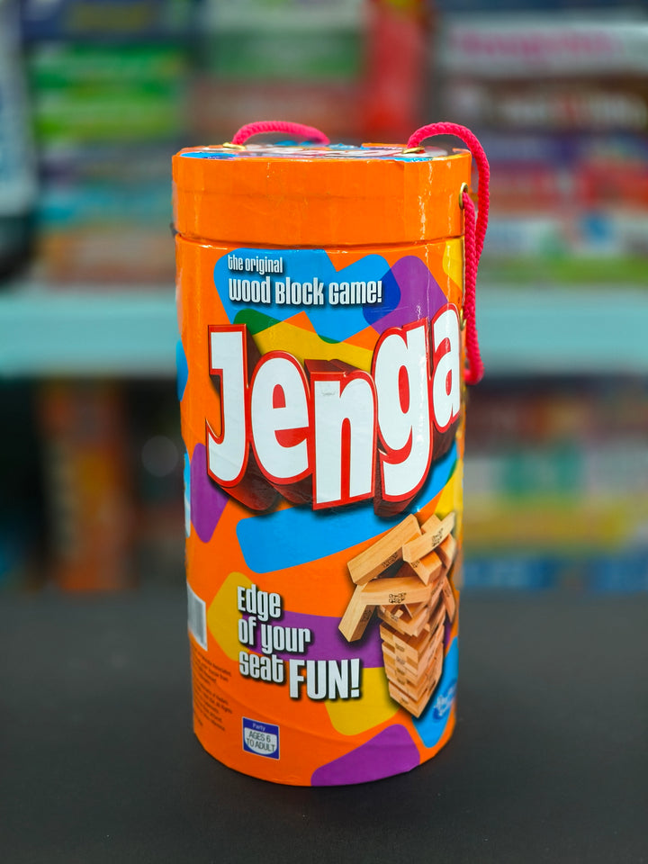 Hasbro Gaming Jenga | Jenga Tube Pack | Original Hardwood Blocks | Stacking Tower Game | Gift Toy | For Kids Ages 6+