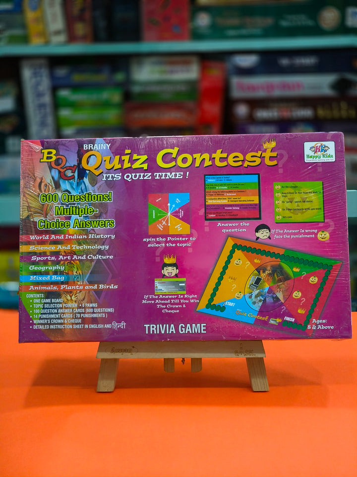 Happy Kids Brainy Quiz Contest | For Kids Age 8 & Above