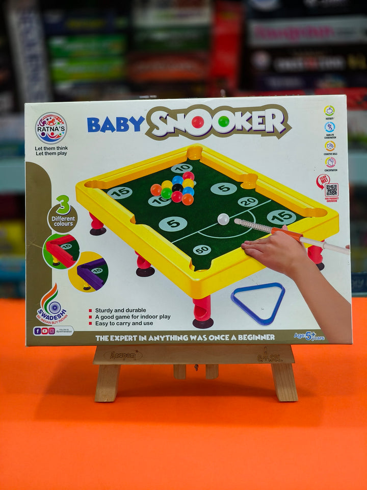 RATNA'S Baby Snooker Pool Game for Kids | Ages 5 Years & Above - KtoY