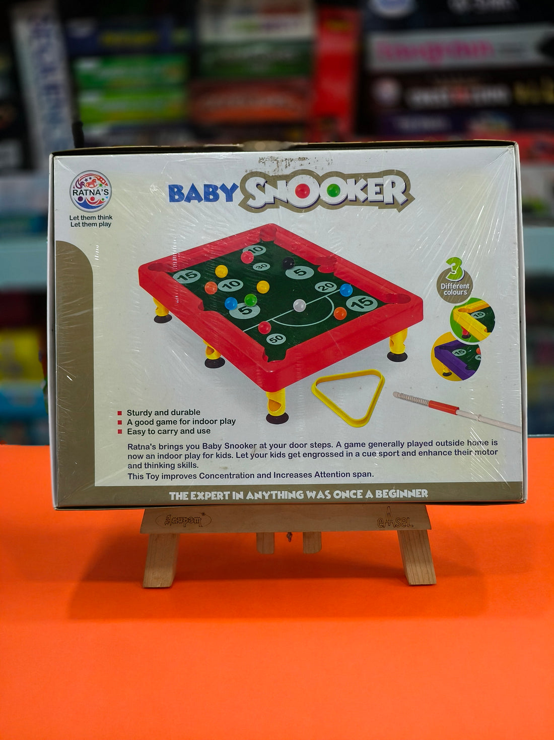 RATNA'S Baby Snooker Pool Game for Kids | Ages 5 Years & Above - KtoY
