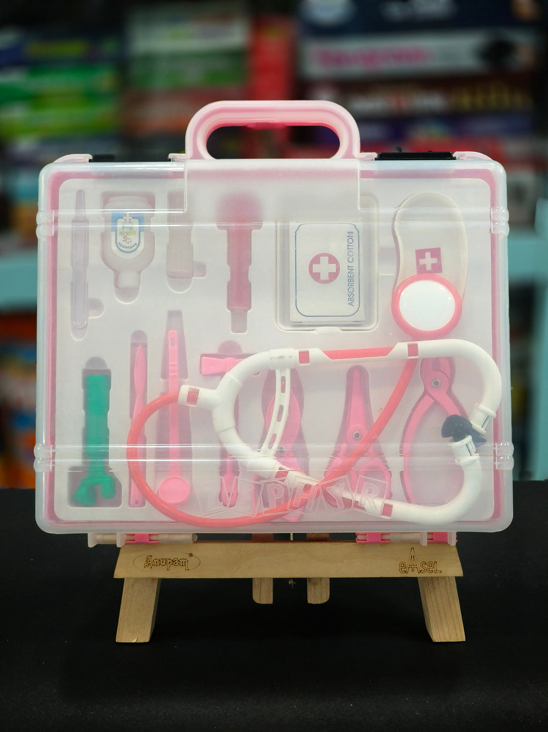 Zephyr MEDIKID - Pink - Doctor Set | Play Pretend Toy for Boys and Girls | Age 3+ Years - KtoY