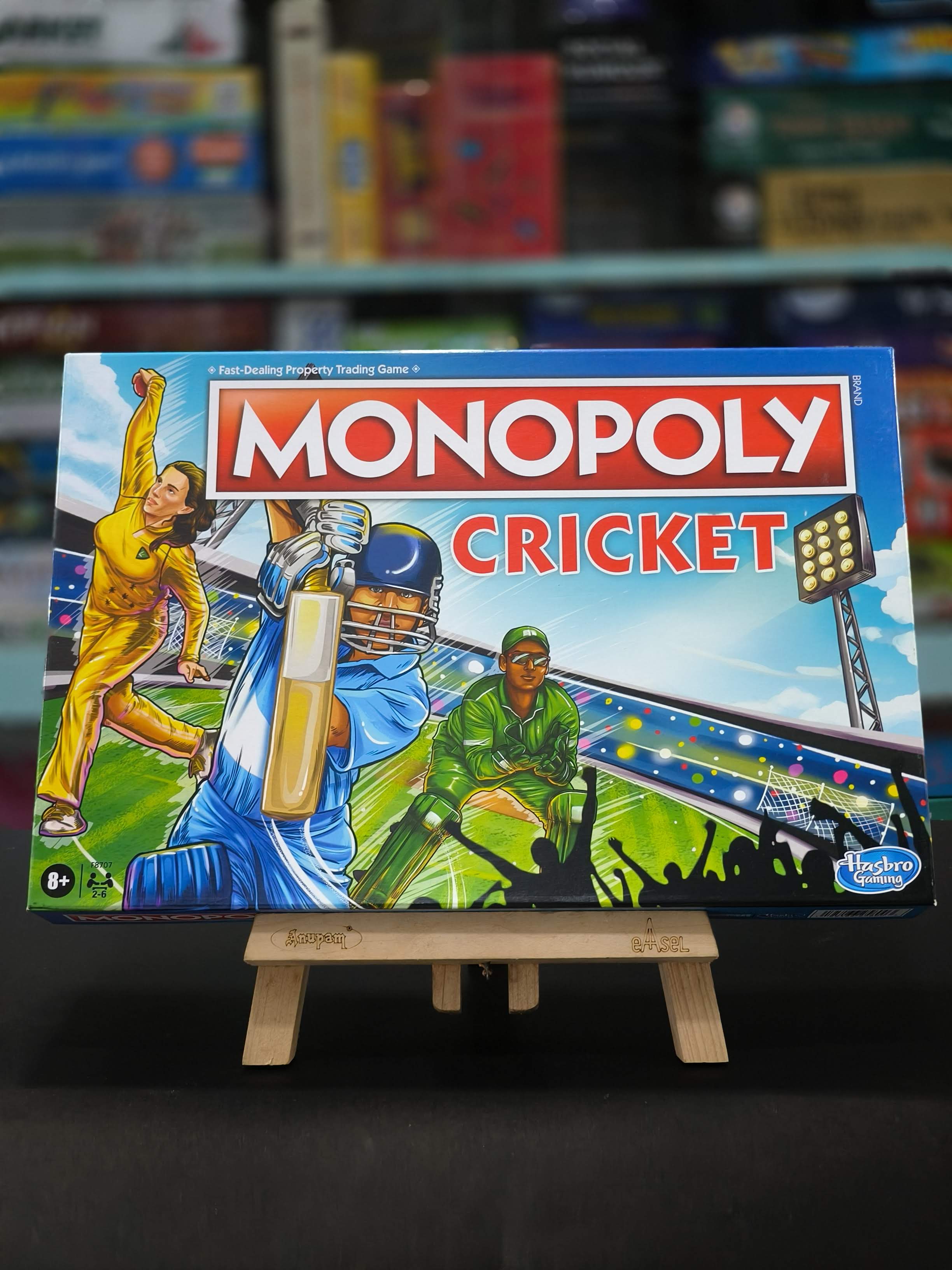 Hasbro Gaming | Monopoly Cricket Board Game | Cricket-Themed Monopoly Board Game for Families and Kids | for Ages 8+ | for 2 to 6 Players | Birthday Gift for Kids & Families - KtoY
