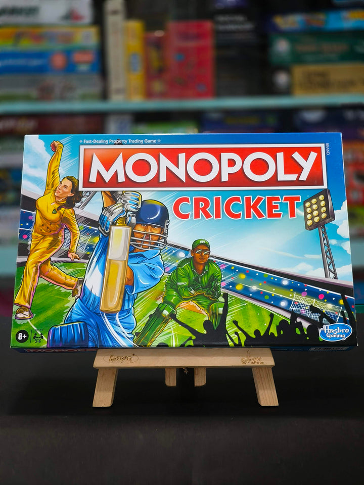 Hasbro Gaming | Monopoly Cricket Board Game | Cricket-Themed Monopoly Board Game for Families and Kids | for Ages 8+ | for 2 to 6 Players | Birthday Gift for Kids & Families - KtoY