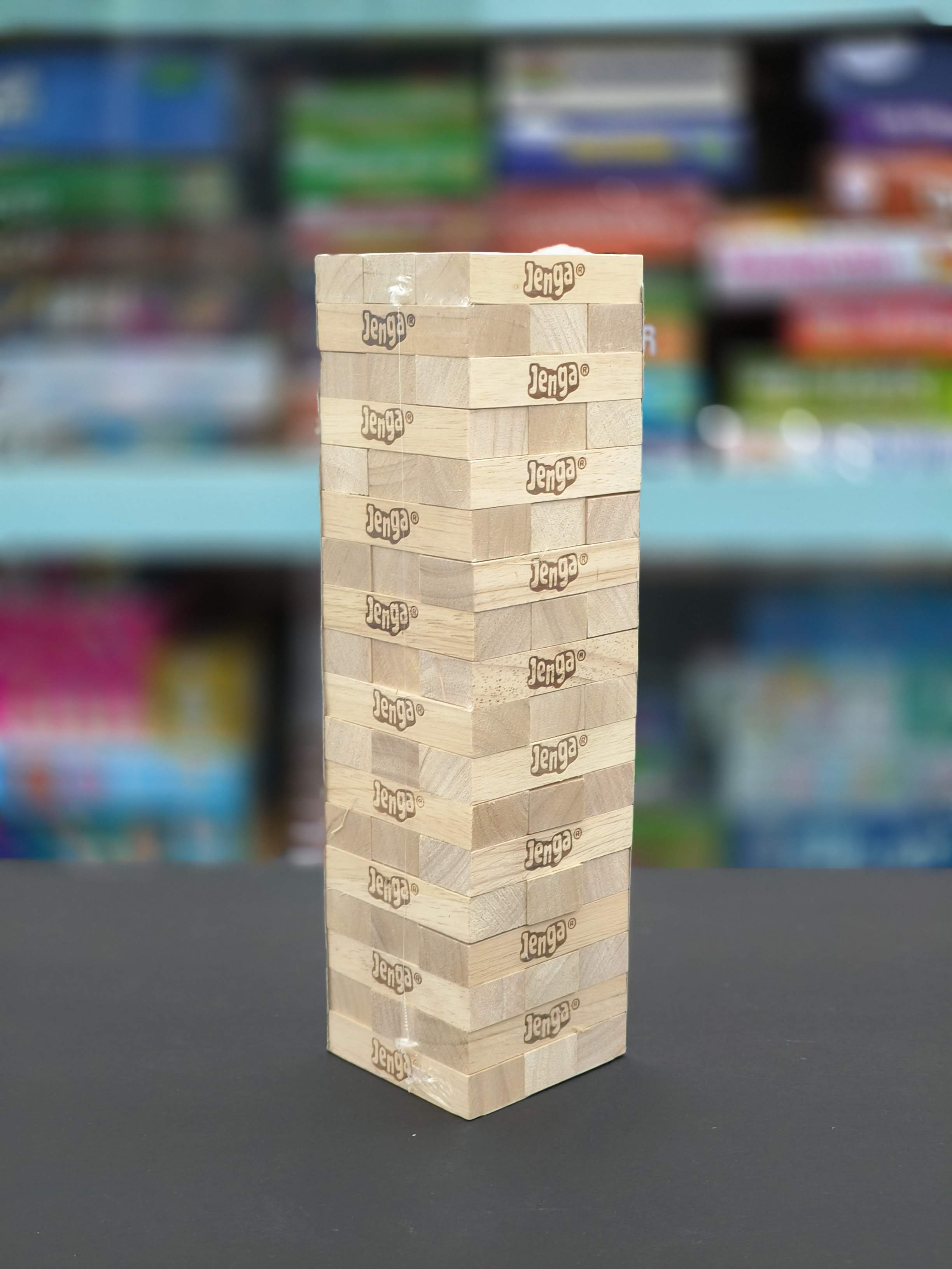 Hasbro Gaming Jenga | Jenga Tube Pack | Original Hardwood Blocks | Stacking Tower Game | Gift Toy | For Kids Ages 6+ - KtoY