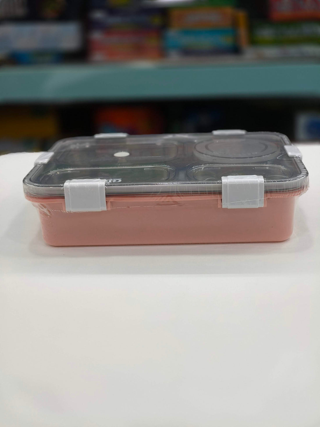 Gibo 4 Compartment Stainless Steel Lunch Box | Lunch Box For School Kids And Adults | Tiffin Box  850 ML + 150 ML | Assorted Colours - KtoY