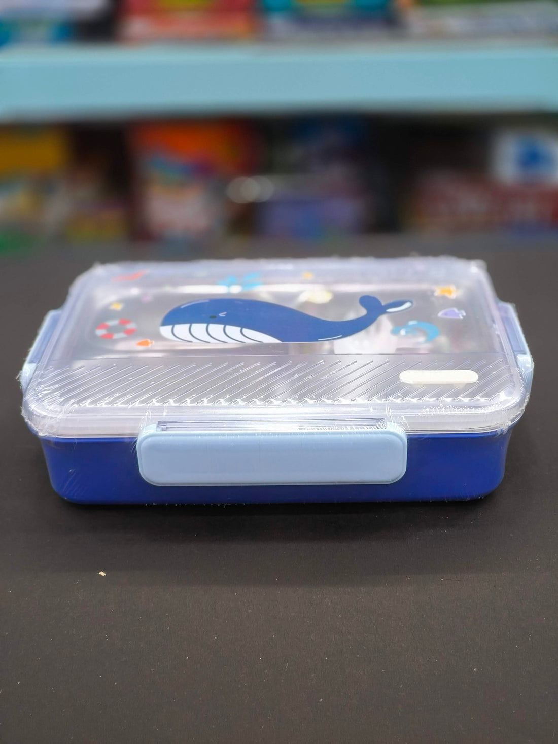 Lunch Box 3 Compartment Leak-Proof Stainless Steel for School | Tiffin Box | Lunch Box for School & Office with a Fork cum Spoon | Assorted colour & design - KtoY