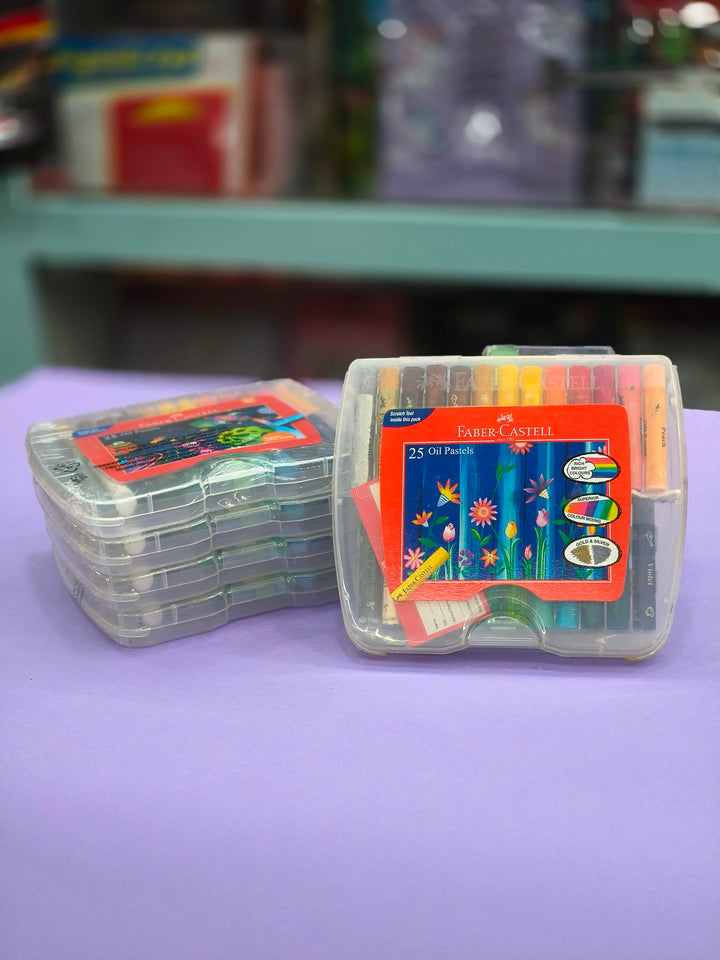 Faber-Castell Oil Pastel Set - 25 Shades (Assorted Shades)