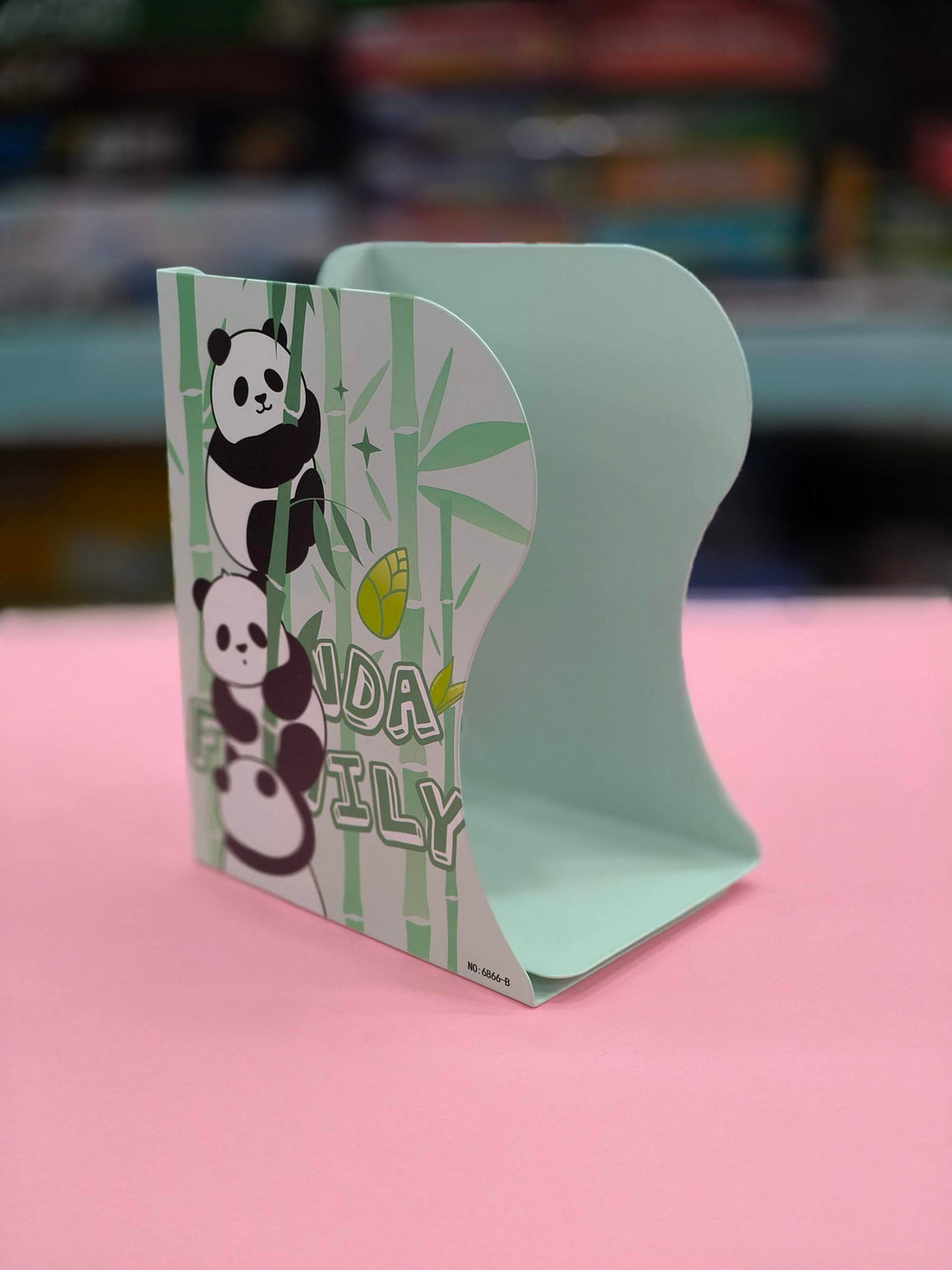 Metal Book Rack | Metal Book Shelf | Adjustable Book Stand | Metal Semi-Open Book Shelf | Assorted Colour & Designs - KtoY