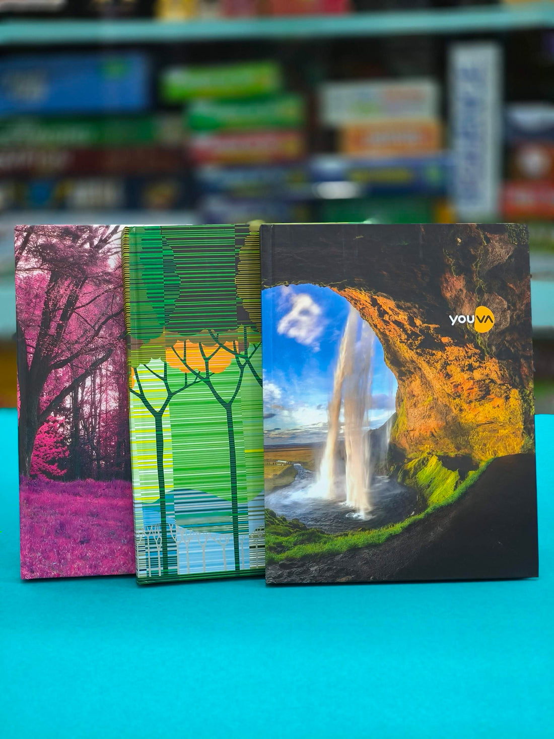 Navneet Youva Case Bound Note Book | 192 Pages | 16 x 21 cm Single Line (Assorted Pack of 3) - KtoY