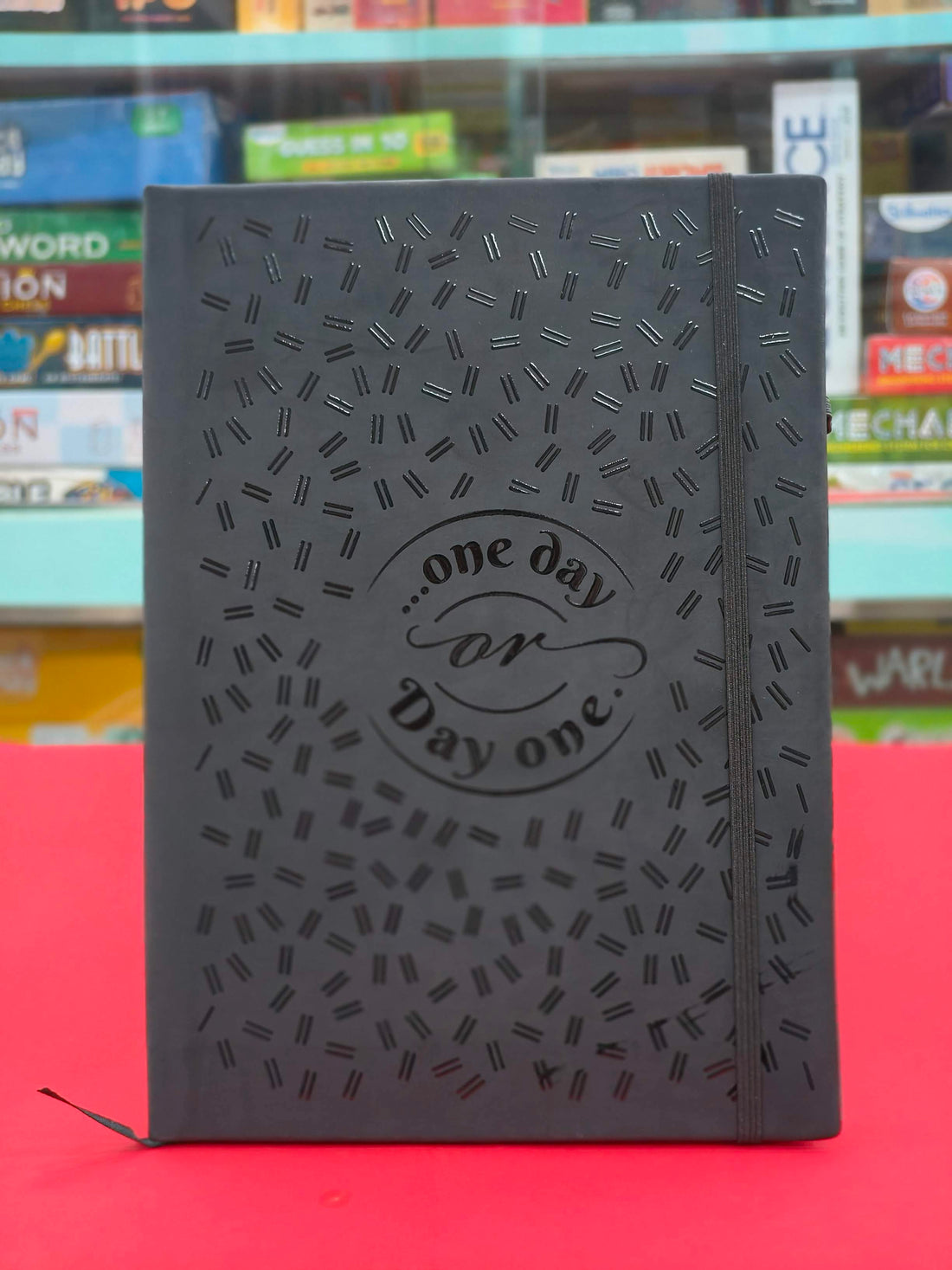 Navneet Youva | Black Pearl Case Bound Note Books for Executives | CBNB with Pen Holder and an Elastic Band| A4 size - 14.8 x 21 cm | Single Line | 240 Pages | Pack of 1 - KtoY