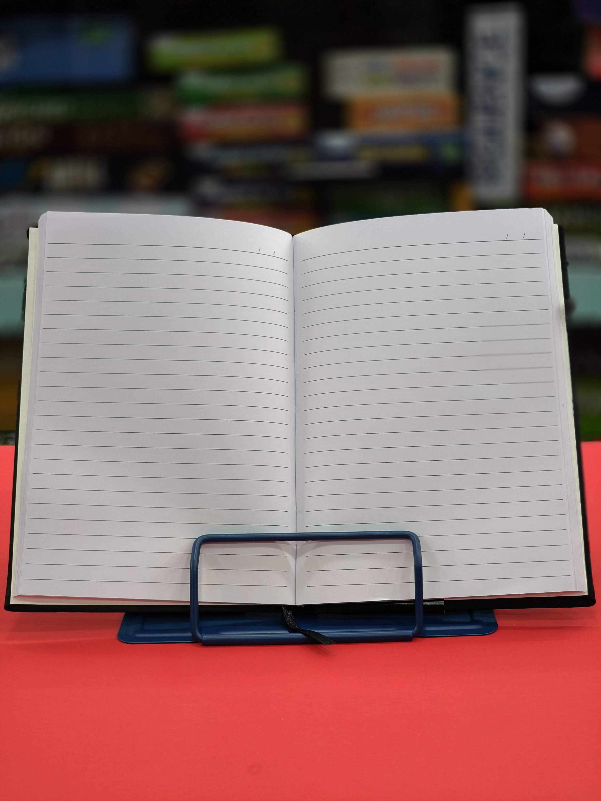 Navneet Youva | Black Pearl Case Bound Note Books for Executives | CBNB with Pen Holder and an Elastic Band| A4 size - 14.8 x 21 cm | Single Line | 240 Pages | Pack of 1 - KtoY