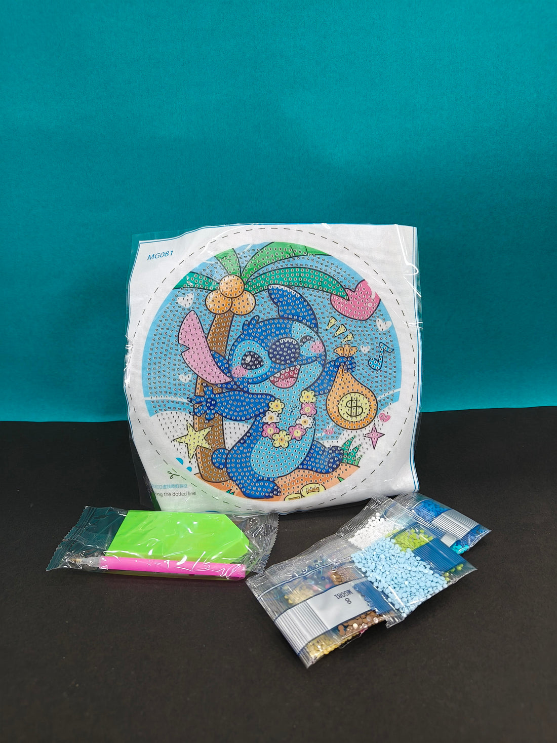 DIY Diamond Art Painting Kit for Kids with Frame | Cute Cartoon Diamond Painting Art Kit for Kids | Painting by Number Kits | DIY Diamond Painting | Therapeutic Art Activity - KtoY