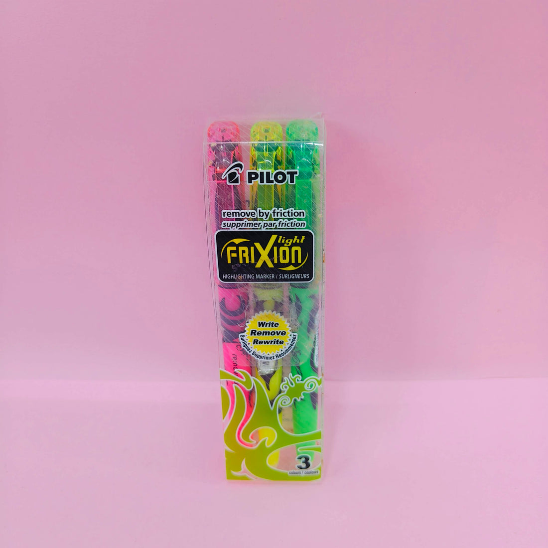 Pilot Frixion Light Marker (Pack of 3) - KtoY