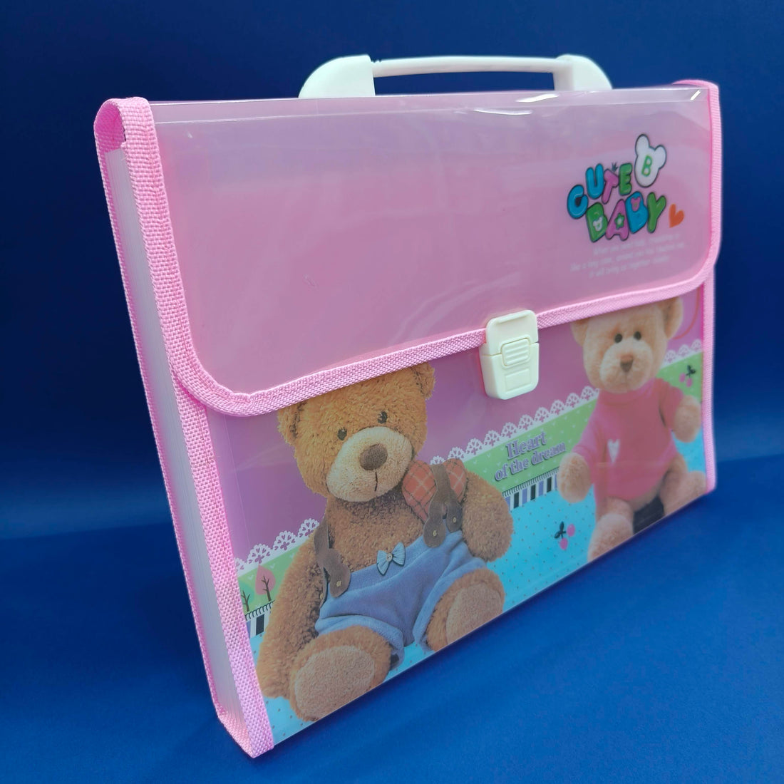 13 Slots File Folder for Kids | Paper Organizer | Documents Organizer | Document Bag | A4 Paper Folder | Brief Case Folder | Stylish File Folder - KtoY