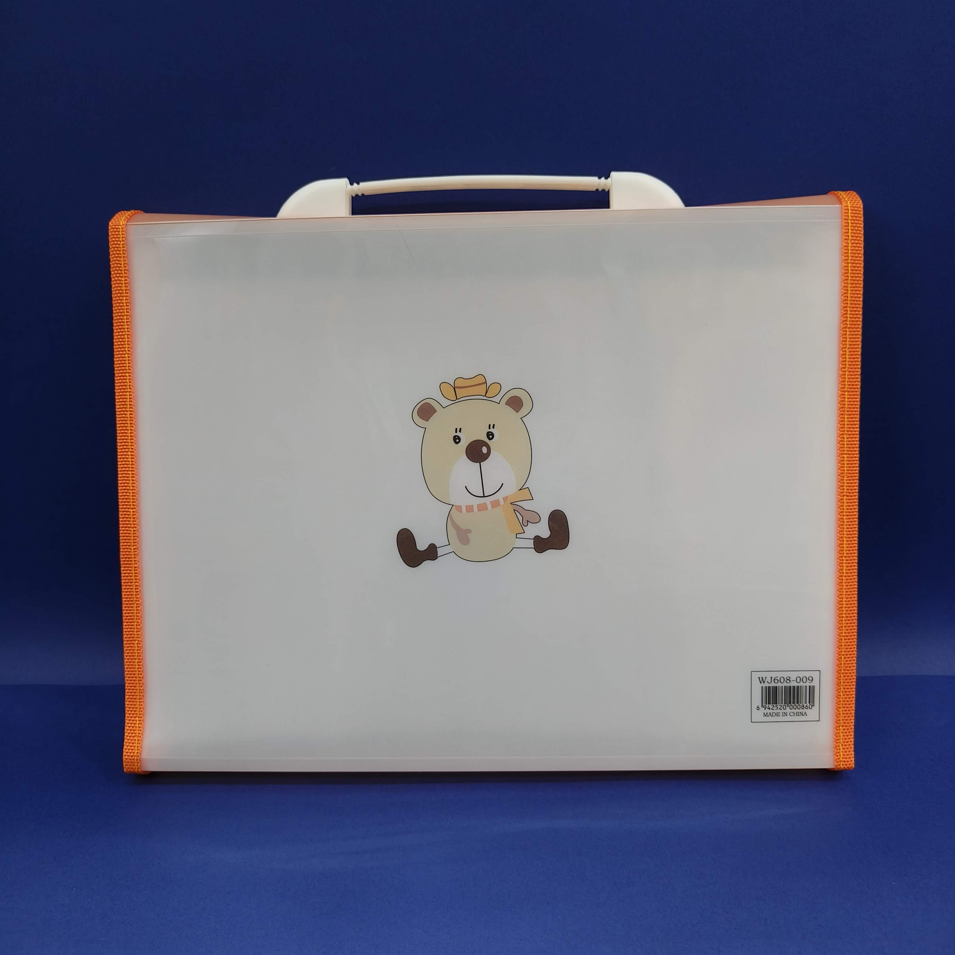 13 Slots File Folder for Kids | Paper Organizer | Documents Organizer | Document Bag | A4 Paper Folder | Brief Case Folder | Stylish File Folder - KtoY