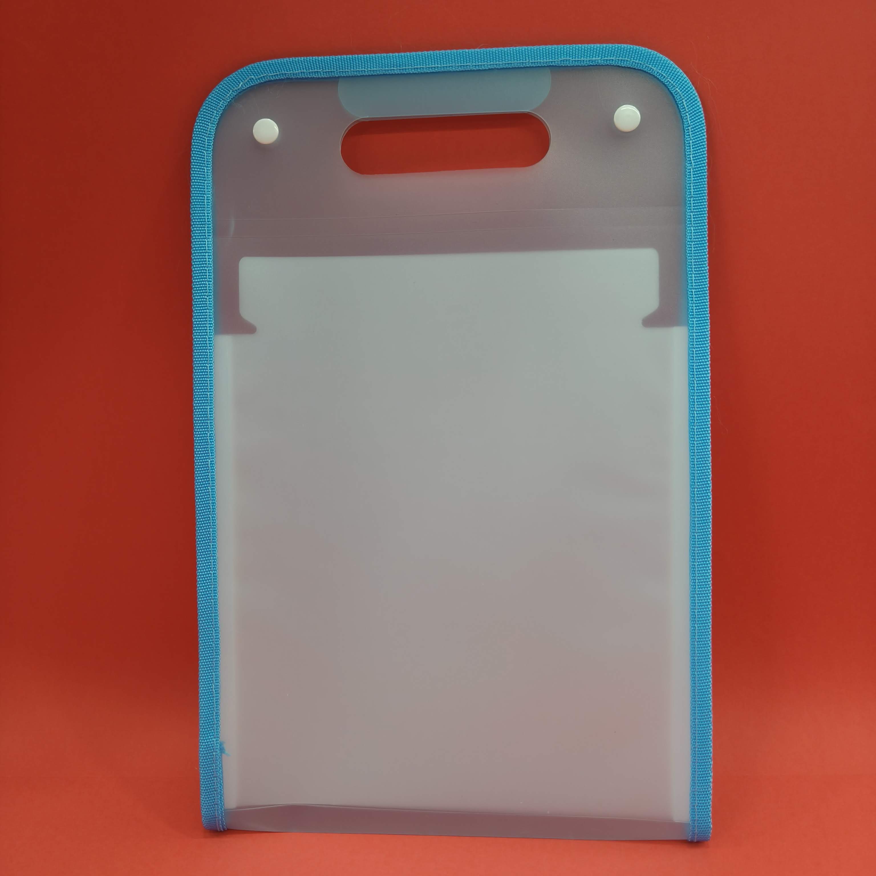 Expandable File Folder with 13 Pockets, Button Lock and Handle, A4 Size Expandable Folders for Documents | Worksheet Folder | - KtoY