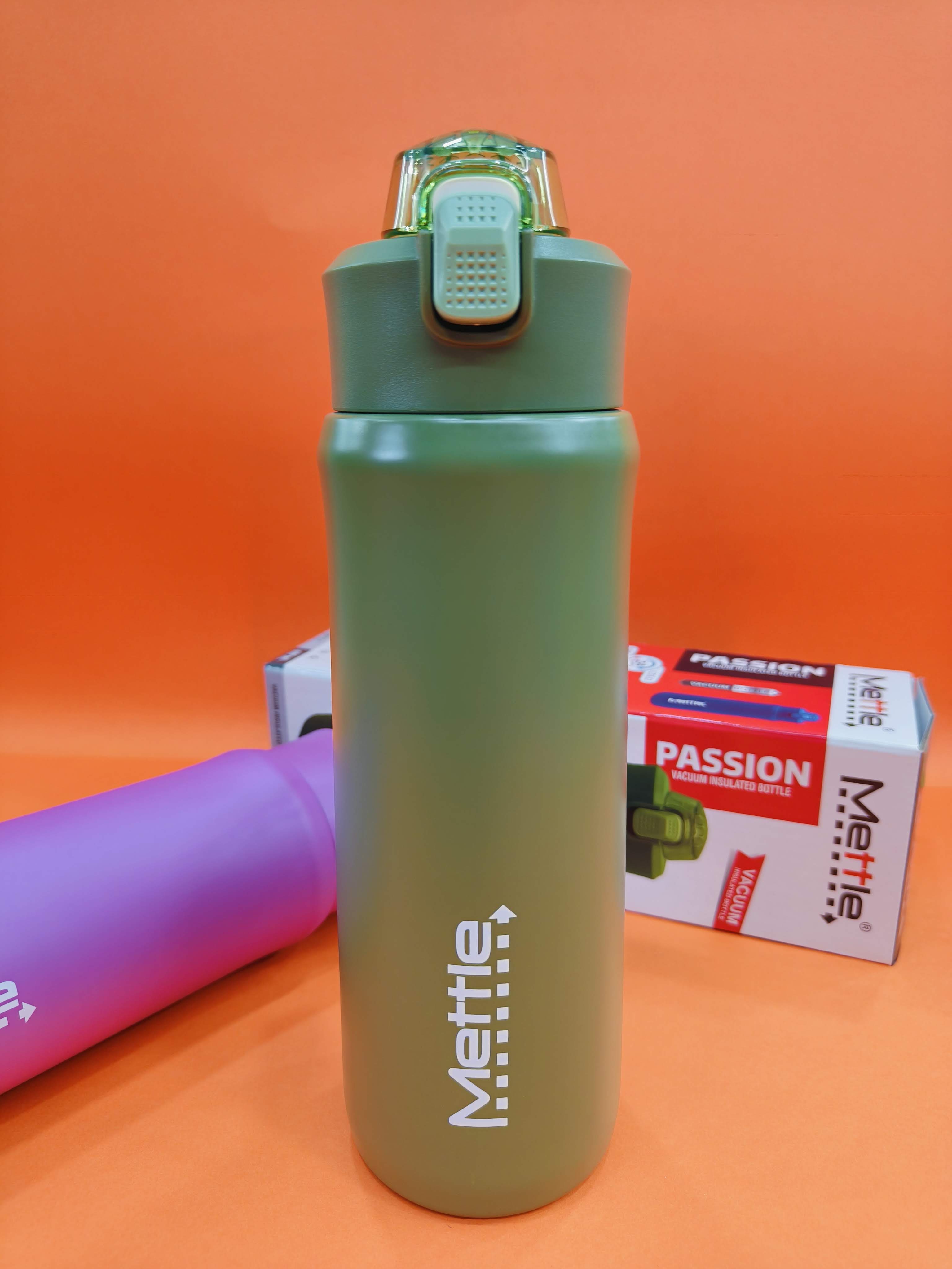 Mettle Passion Vacuum Insulated Bottle, Capacity - 600 ml - KtoY