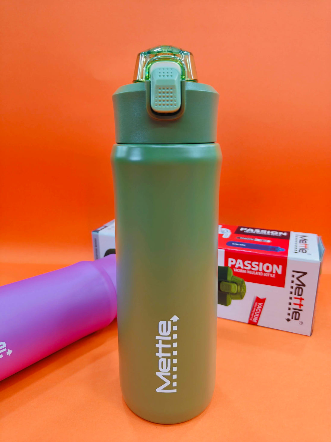 Mettle Passion Vacuum Insulated Bottle, Capacity - 600 ml - KtoY