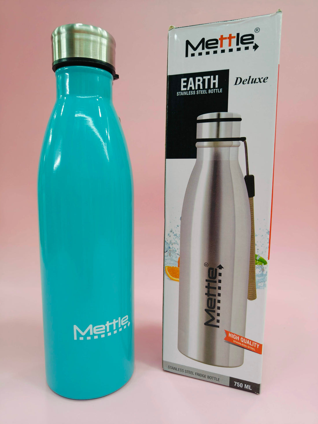 Mettle Earth Stainless Steel Bottle 750 ML - KtoY